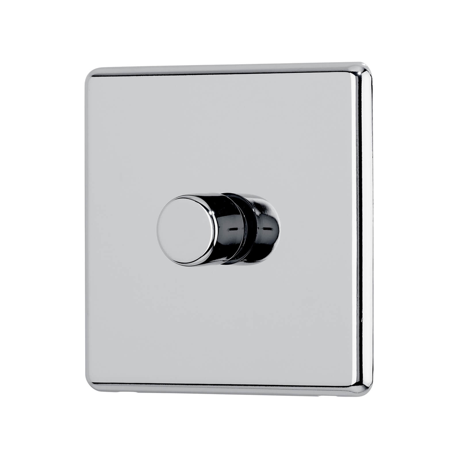 Arlec Fusion 1 Gang 2 Way Polished Chrome Dimmer switch