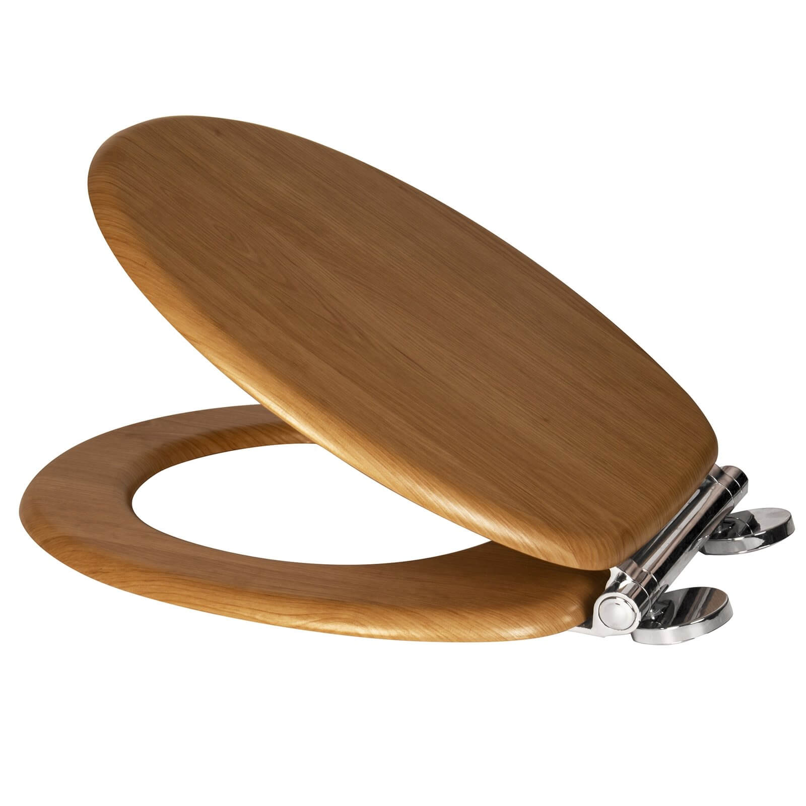 Hartley Toilet Seat Light Oak Homebase