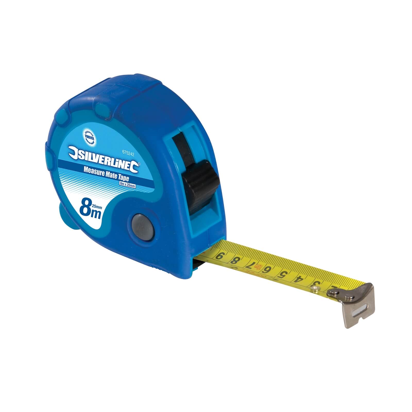 Silverline Measure Mate Tape 8m / 26ft x 25mm