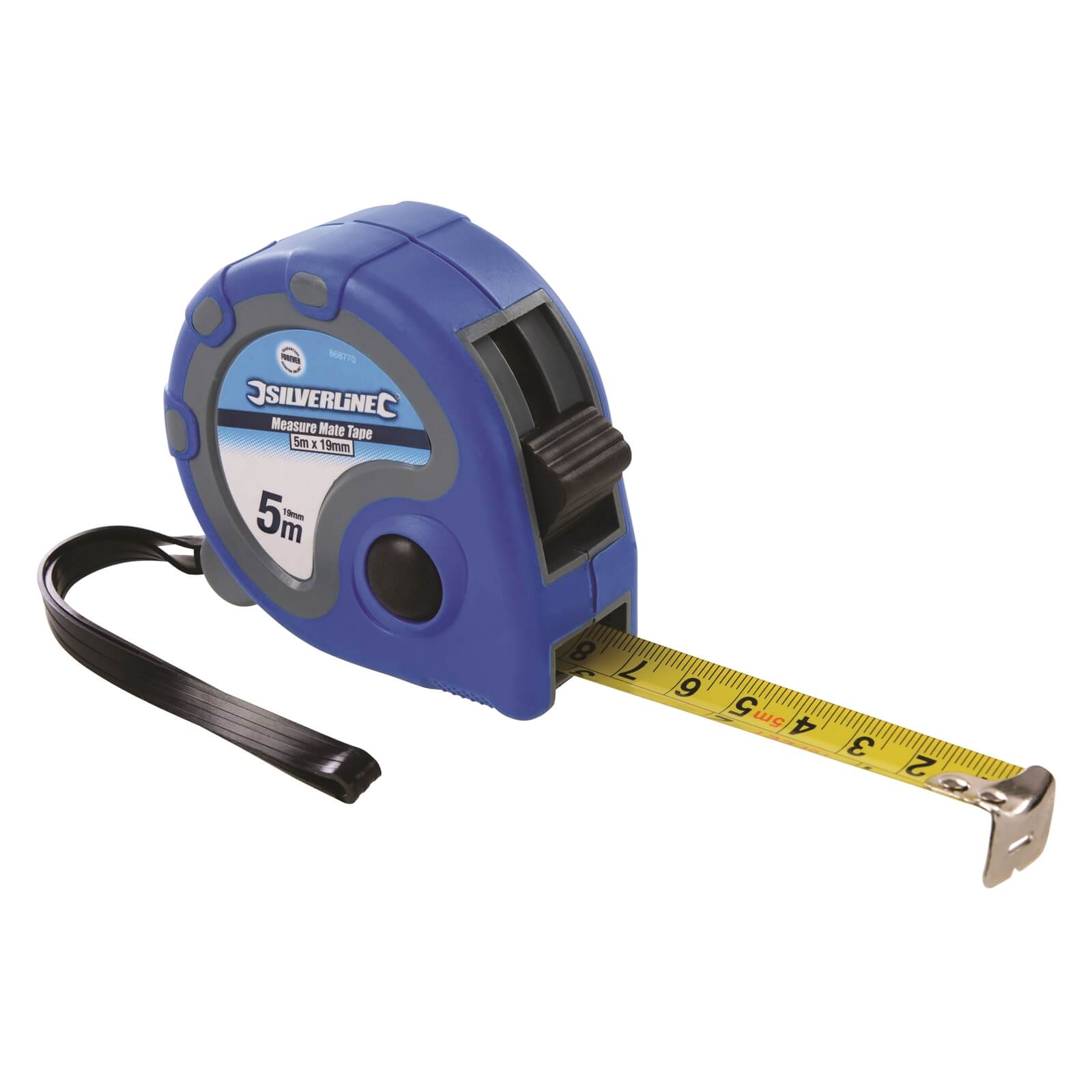 Silverline Measure Mate Tape 5m / 16ft x 19mm