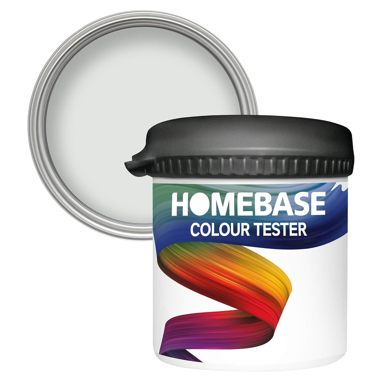 Homebase Matt Emulsion Paint  White Tundra - Tester 90ml