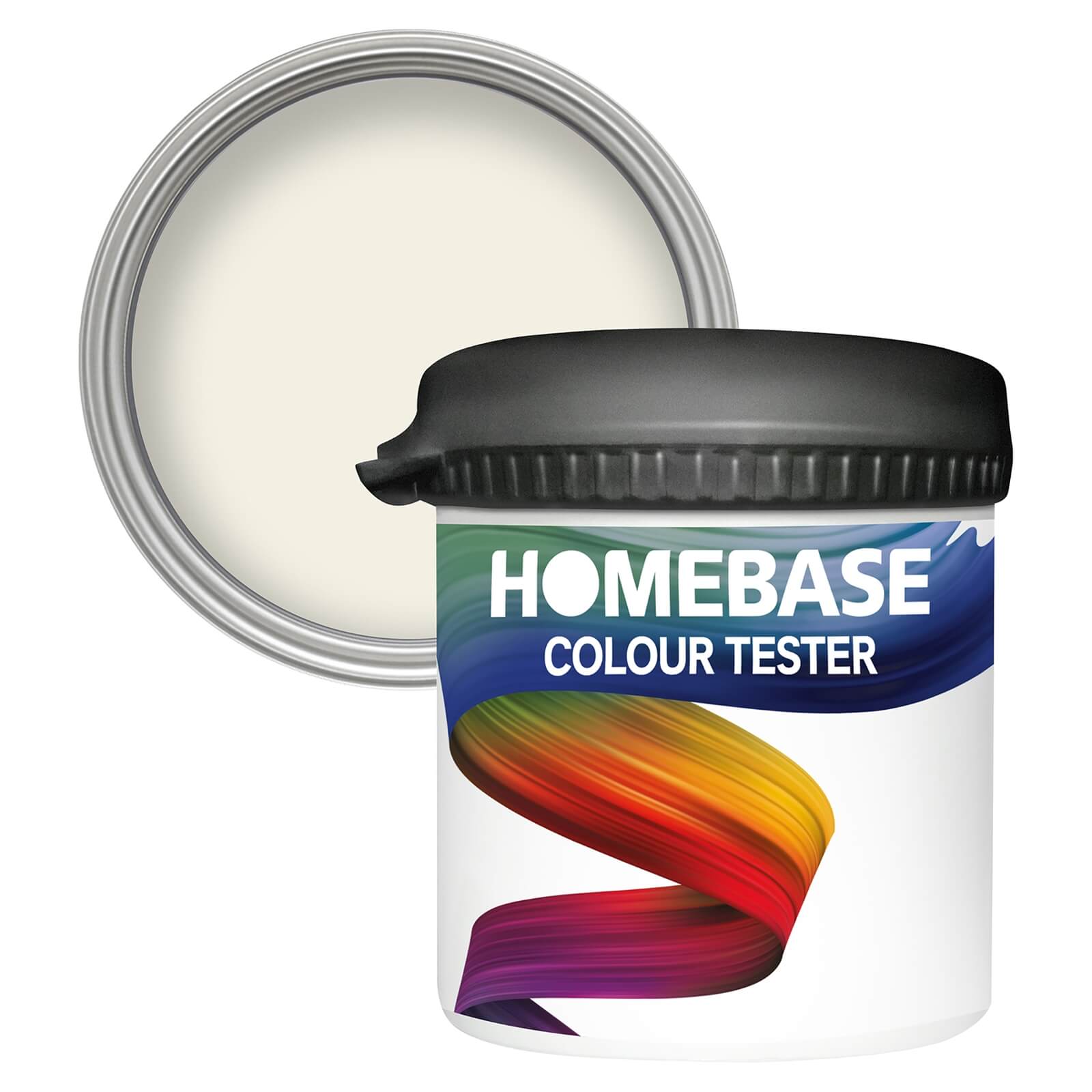 Homebase Matt Emulsion Paint White Sands - Tester 90ml