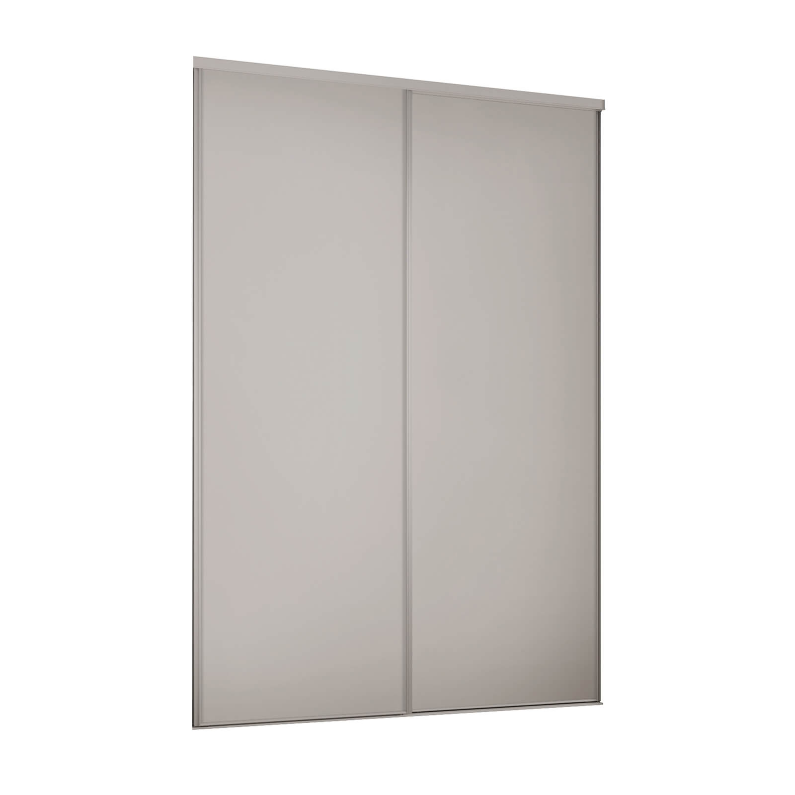 Classic 2 Door Sliding Wardrobe Kit Cashmere Panel (W)1489 x (H)2260mm