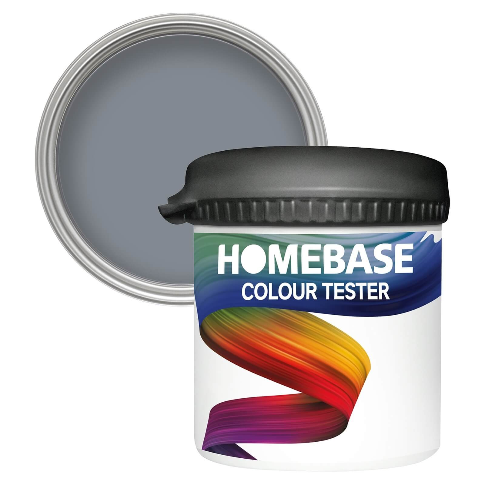 Homebase Matt Emulsion Paint  Stormy Sky - Tester 90ml