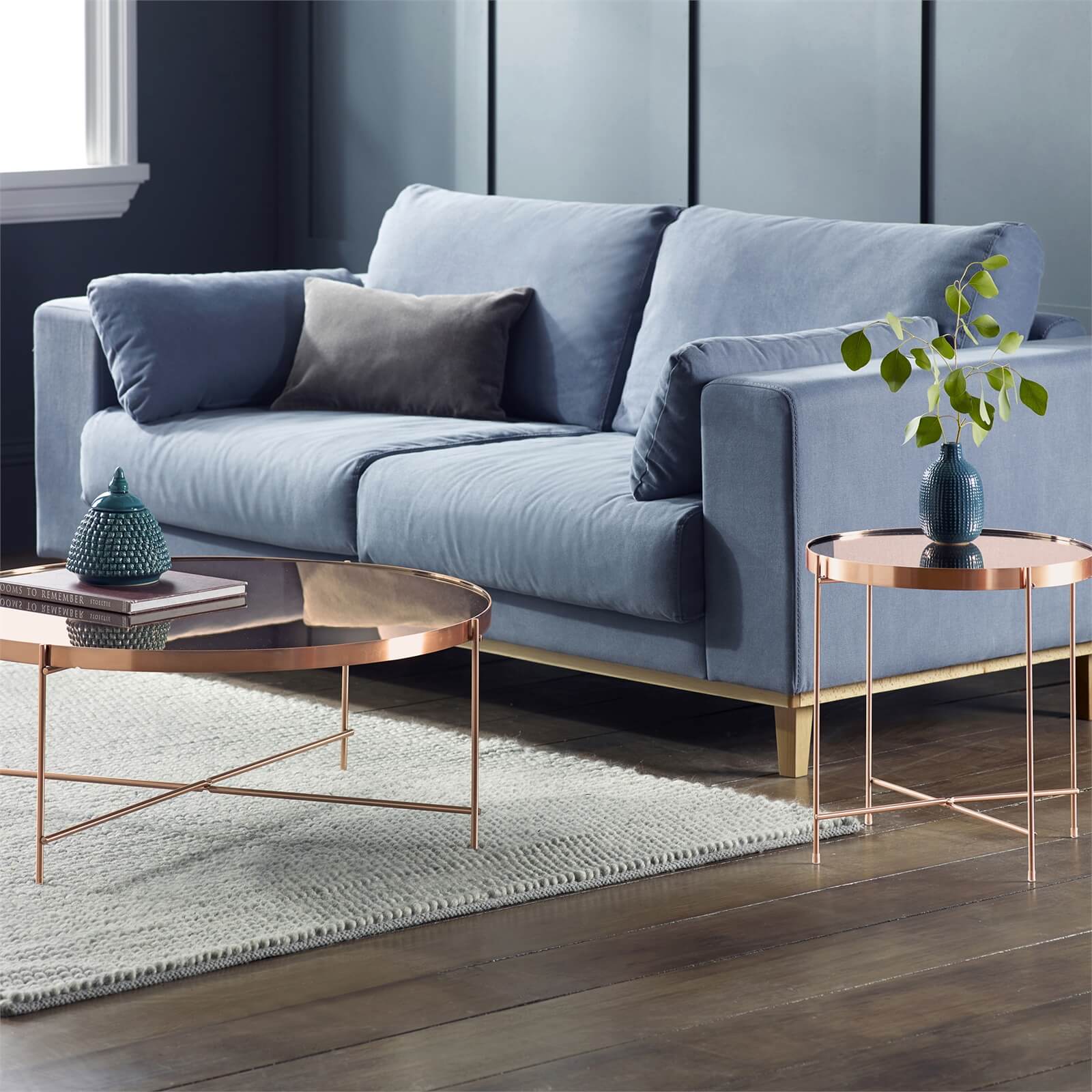 Oakland Coffee Table - Rose Gold