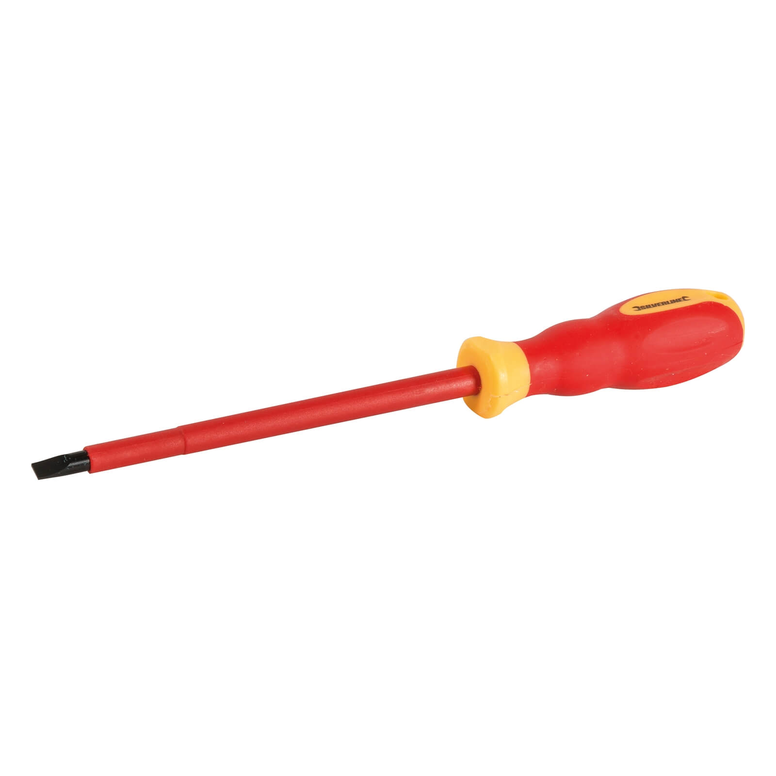 Silverline VDE Soft-Grip Electricians Screwdriver Slotted 1.2 x 6.5 x 150mm