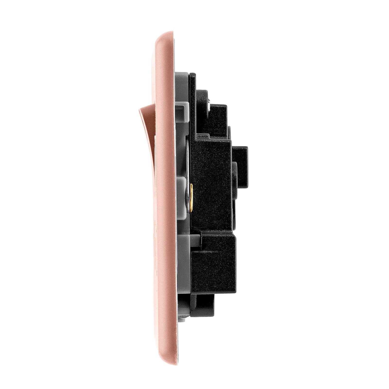 Arlec Fusion 13A 2 Gang Rose Gold Double switched socket