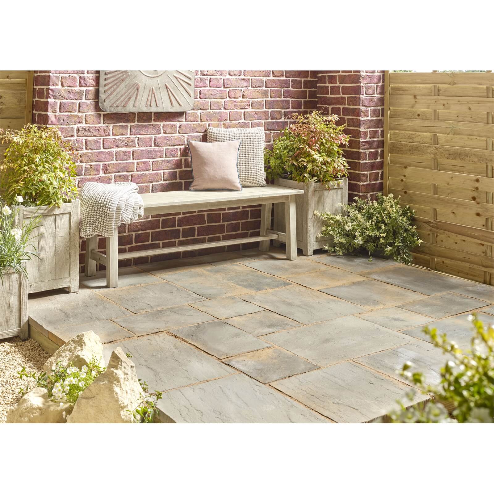 Chantry Paving 300 x 300mm Antique - Full Pack of 56 Slabs
