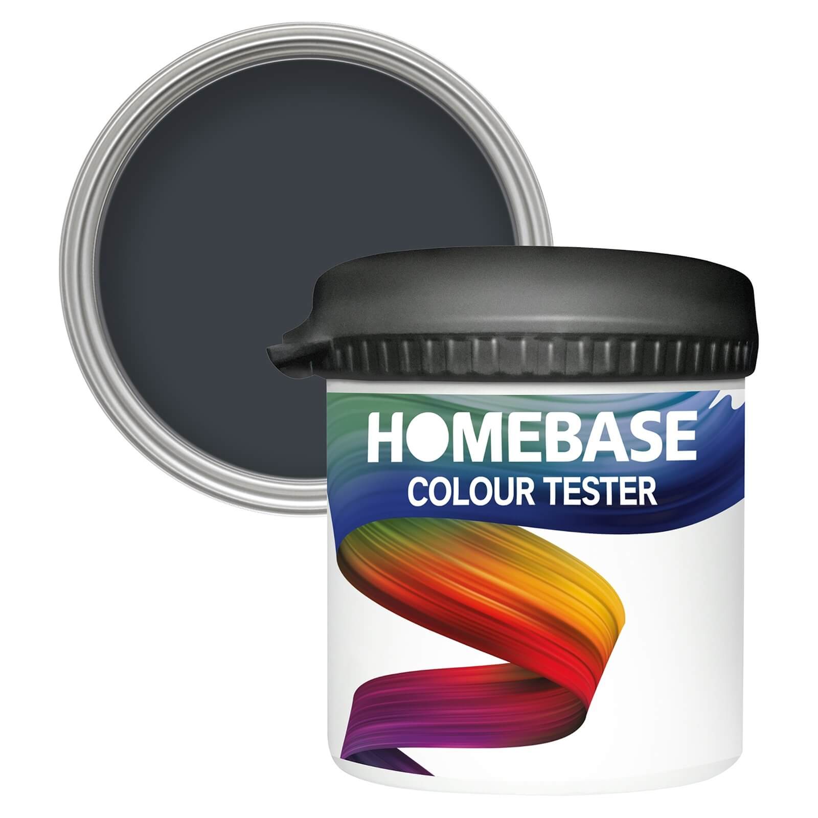 Homebase Matt Emulsion Paint Nighttime Blue - Tester 90ml
