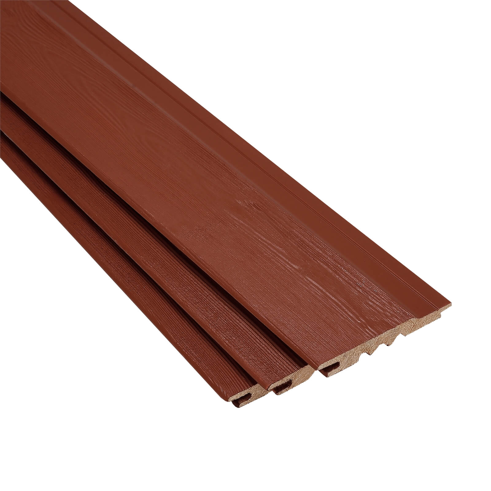Premium Timber Cladding SertiWOOD Viking Swedish Red Secret Fix (6 Pack) 1.72m2