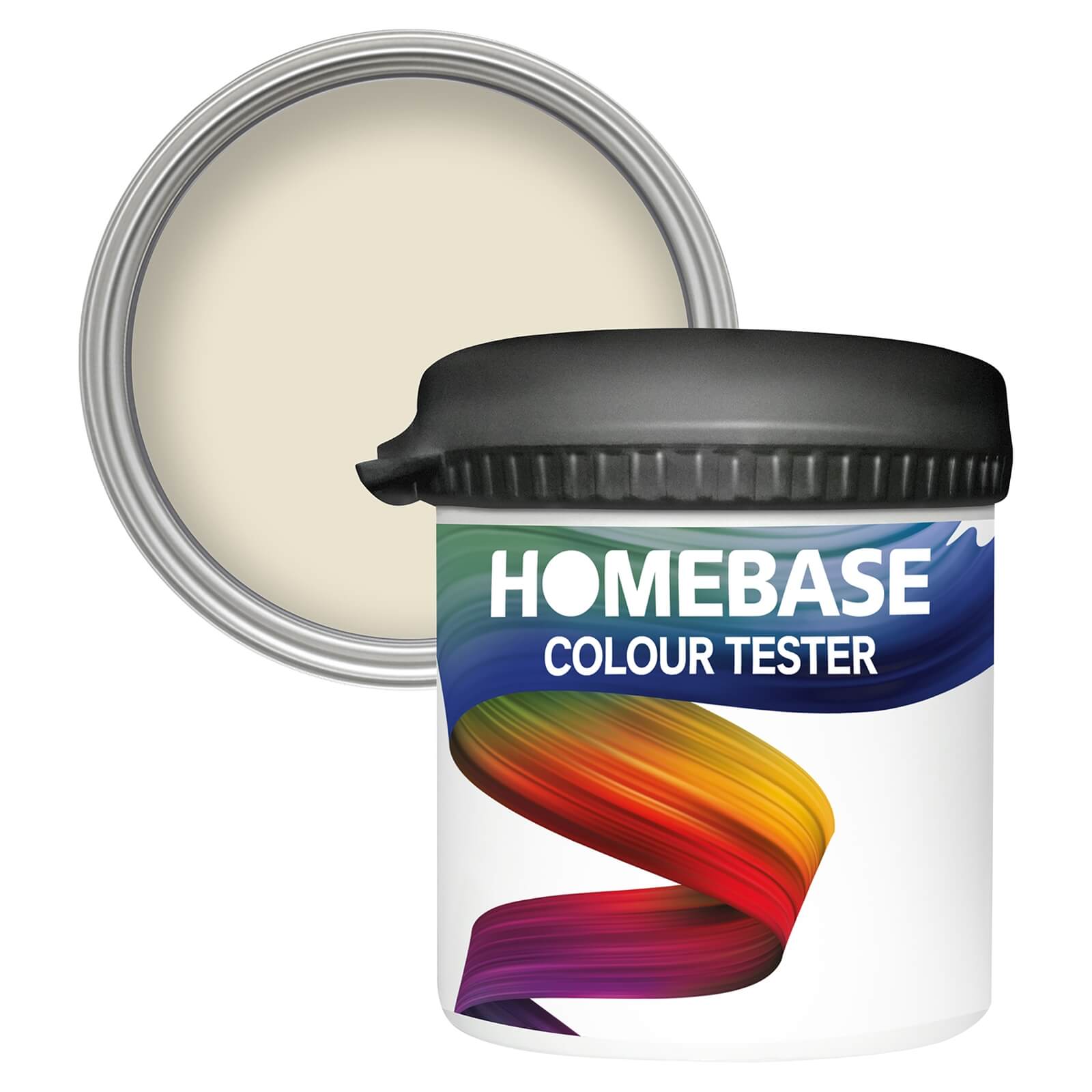 Homebase Matt Emulsion Paint Vanilla Cream - Tester 90ml