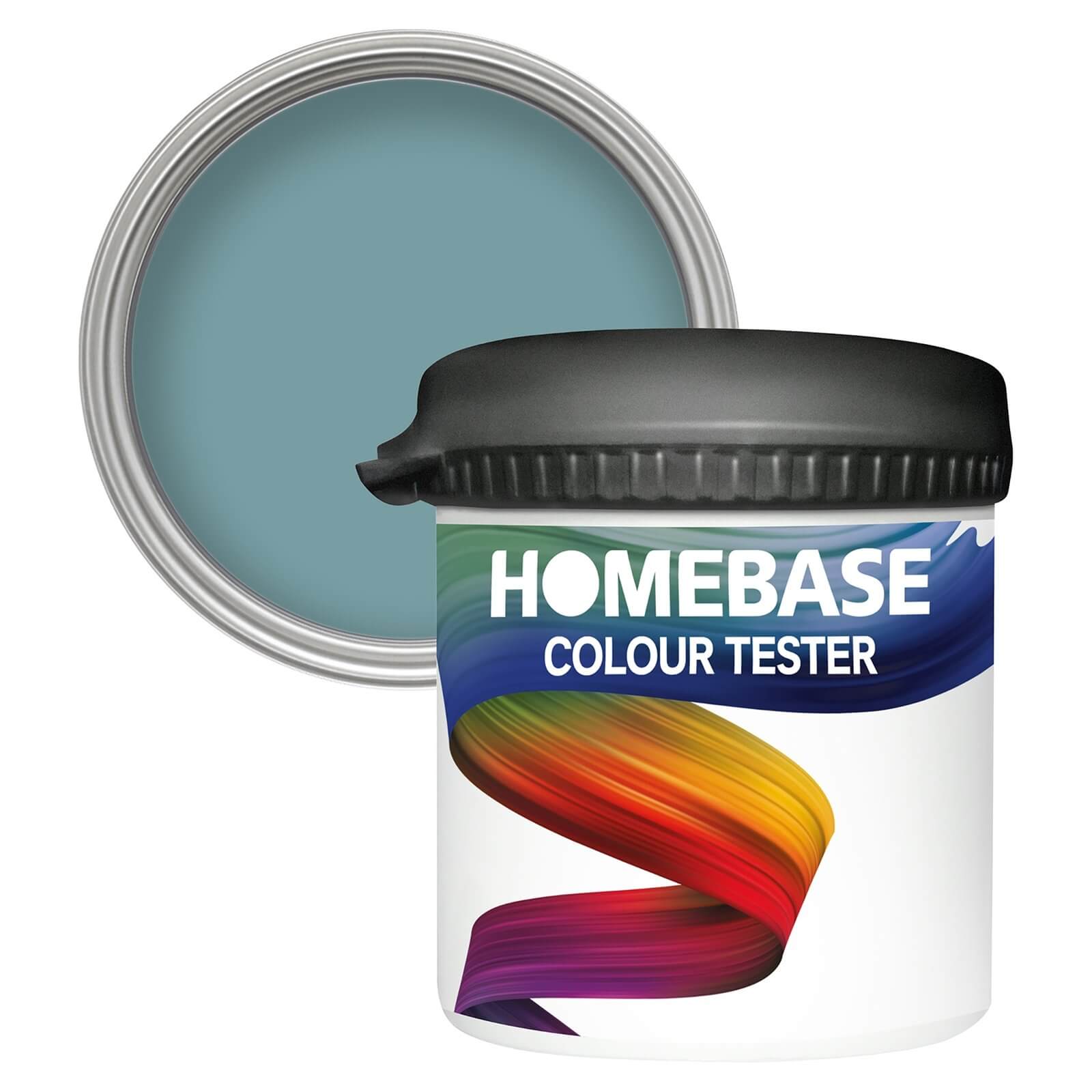 Homebase Matt Emulsion Paint Peacock Blue - Tester 90ml
