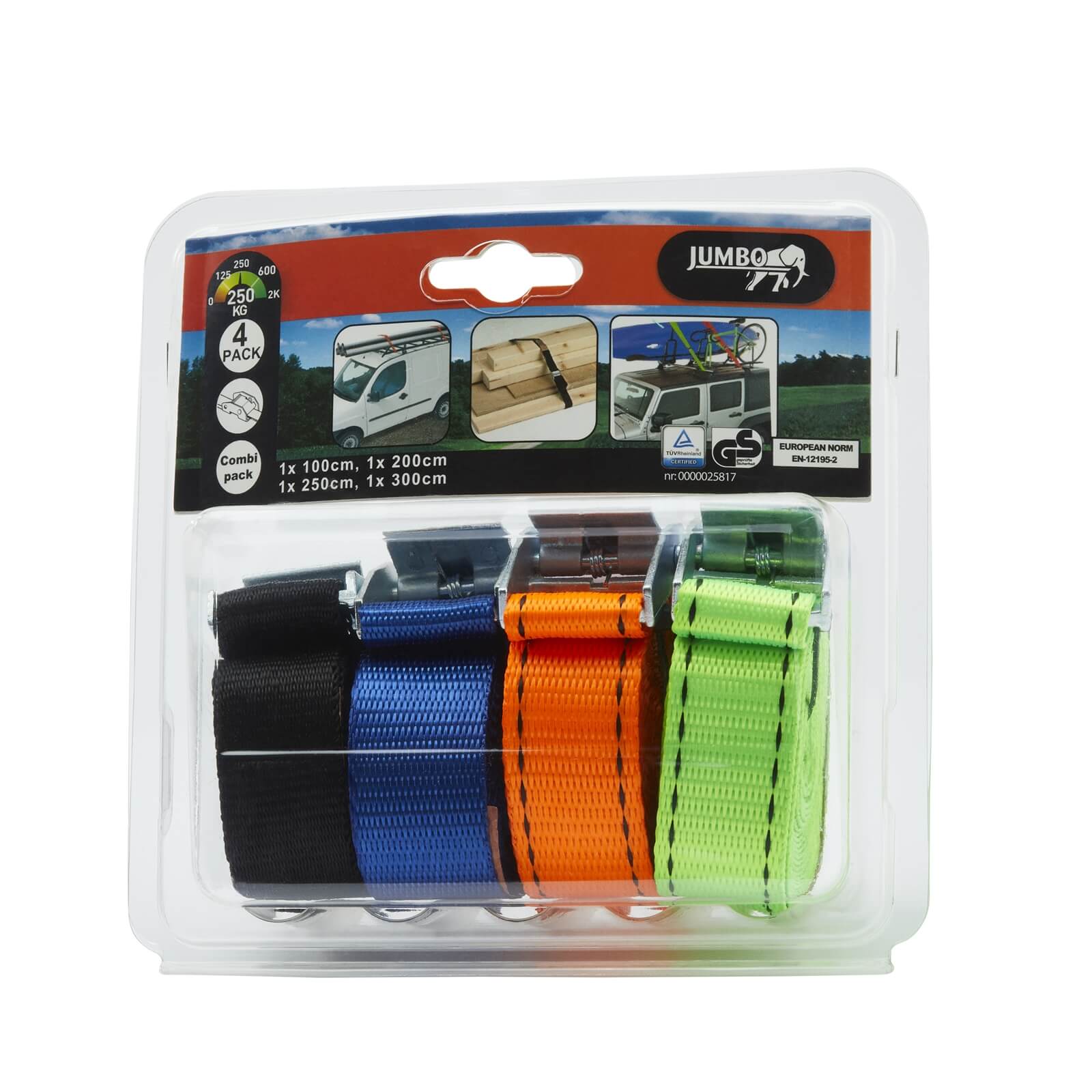 Assorted Cambuckle Set - 4 Pack