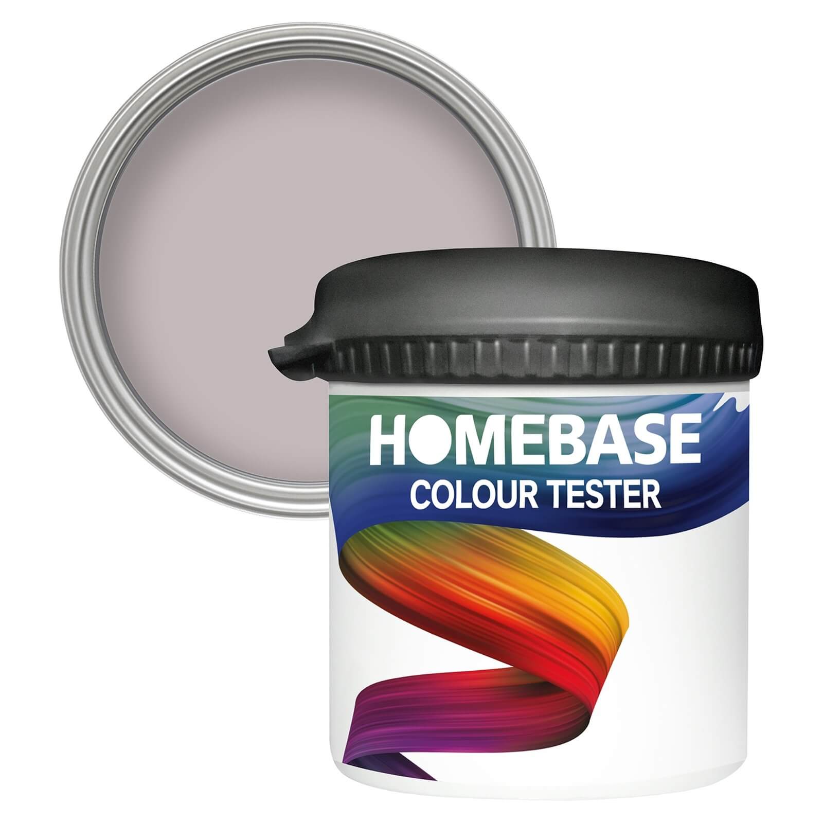 Homebase Matt Emulsion Paint Wild Heather - Tester 90ml