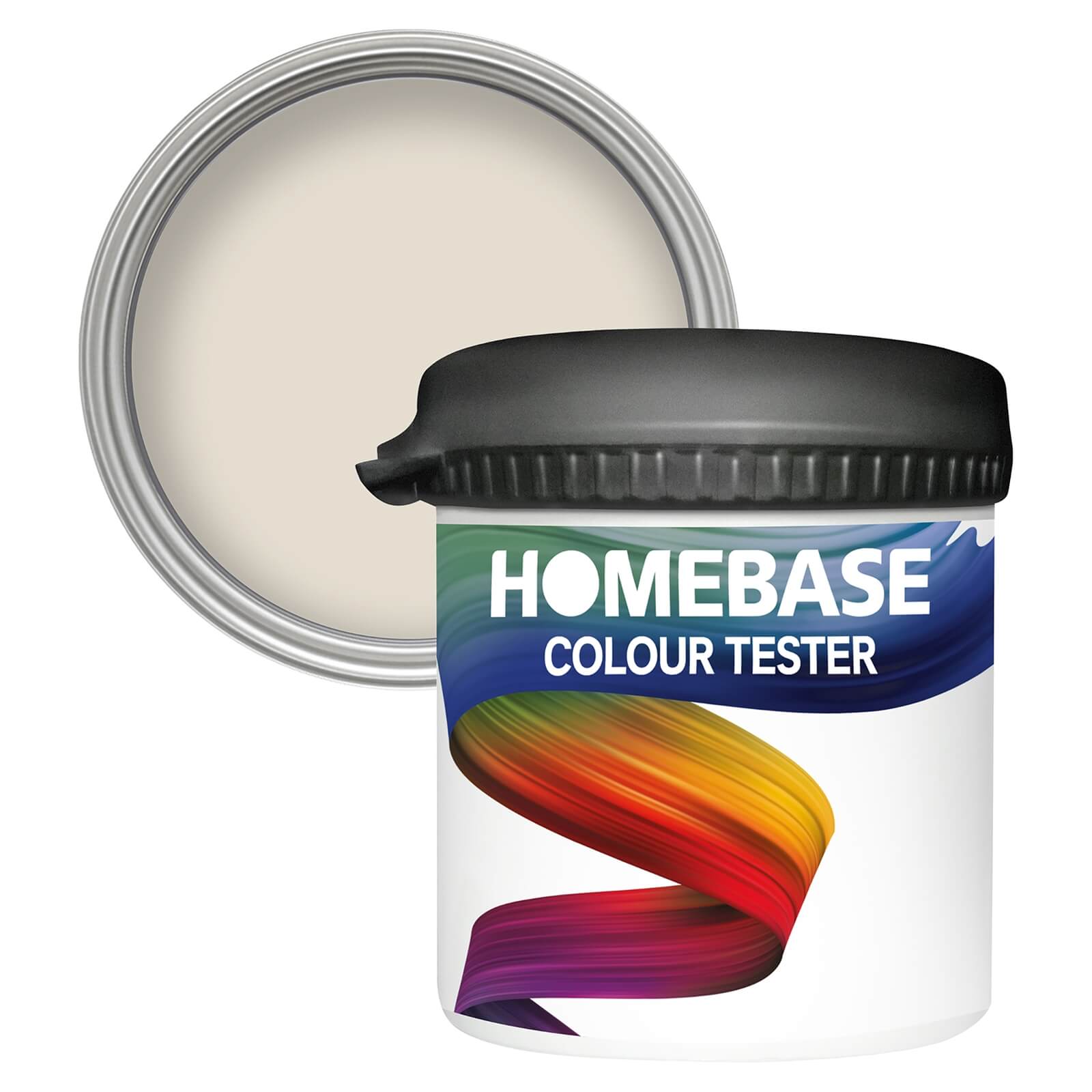 Homebase Matt Emulsion Paint Cottonseed - Tester 90ml