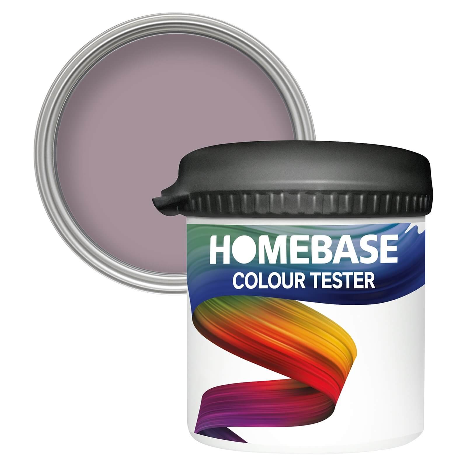 Homebase Matt Emulsion Paint Antique Plum - Tester 90ml