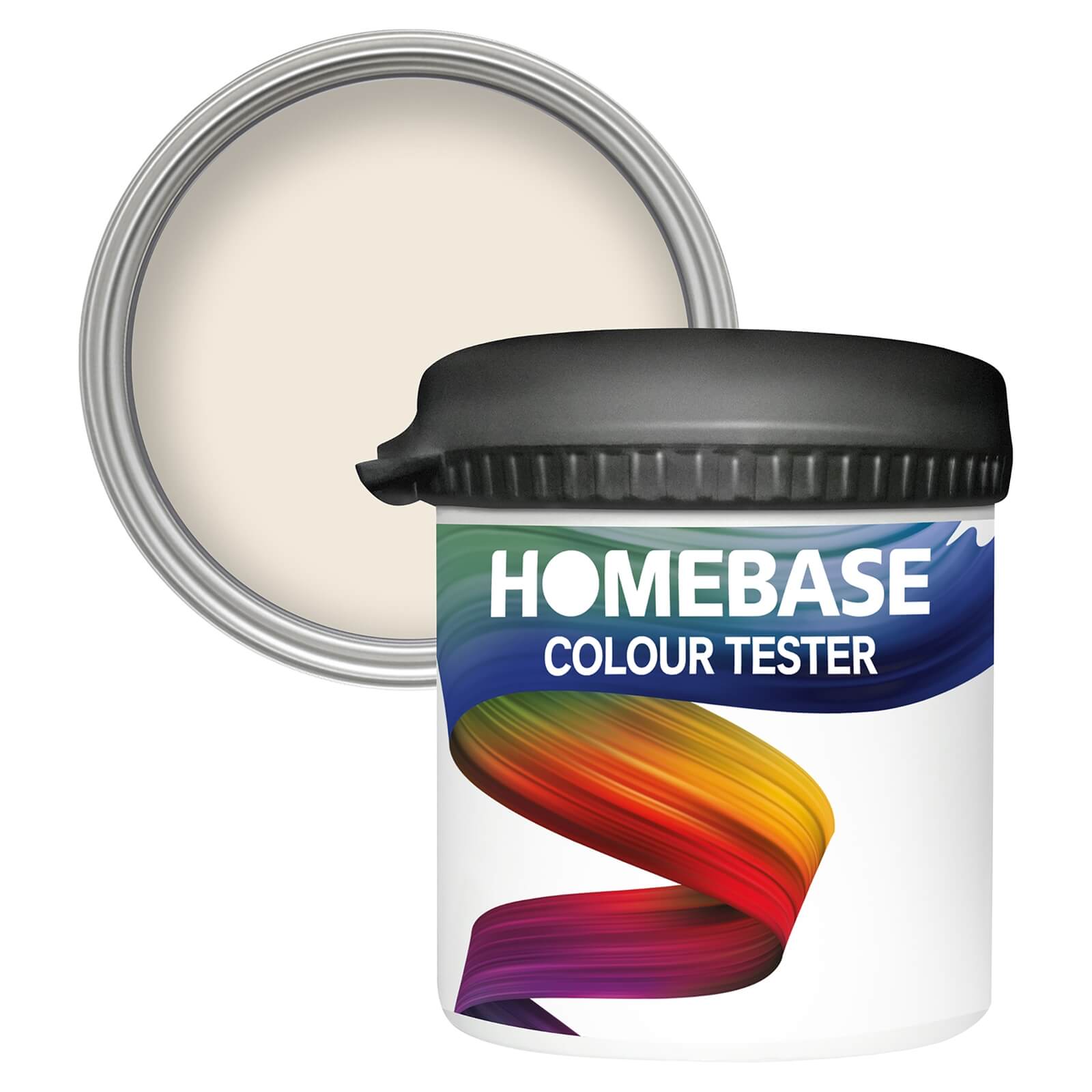 Homebase Matt Emulsion Paint Opal Cream - Tester 90ml