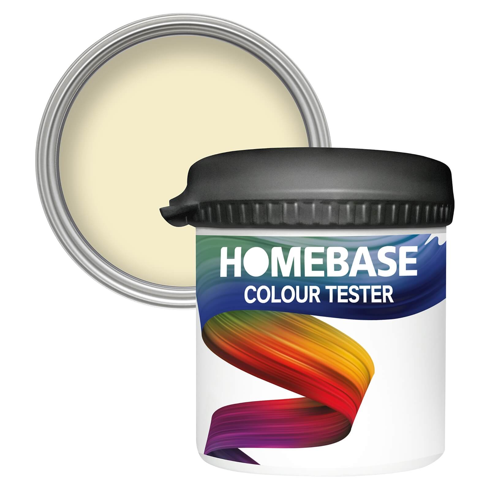 Homebase Matt Emulsion Paint Candlelight Yellow - Tester 90ml