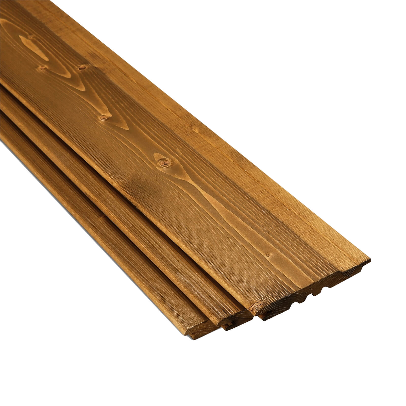 Premium Timber Cladding SertiWOOD Viking White Oak Secret Fix (6 Pack) 1.72m2