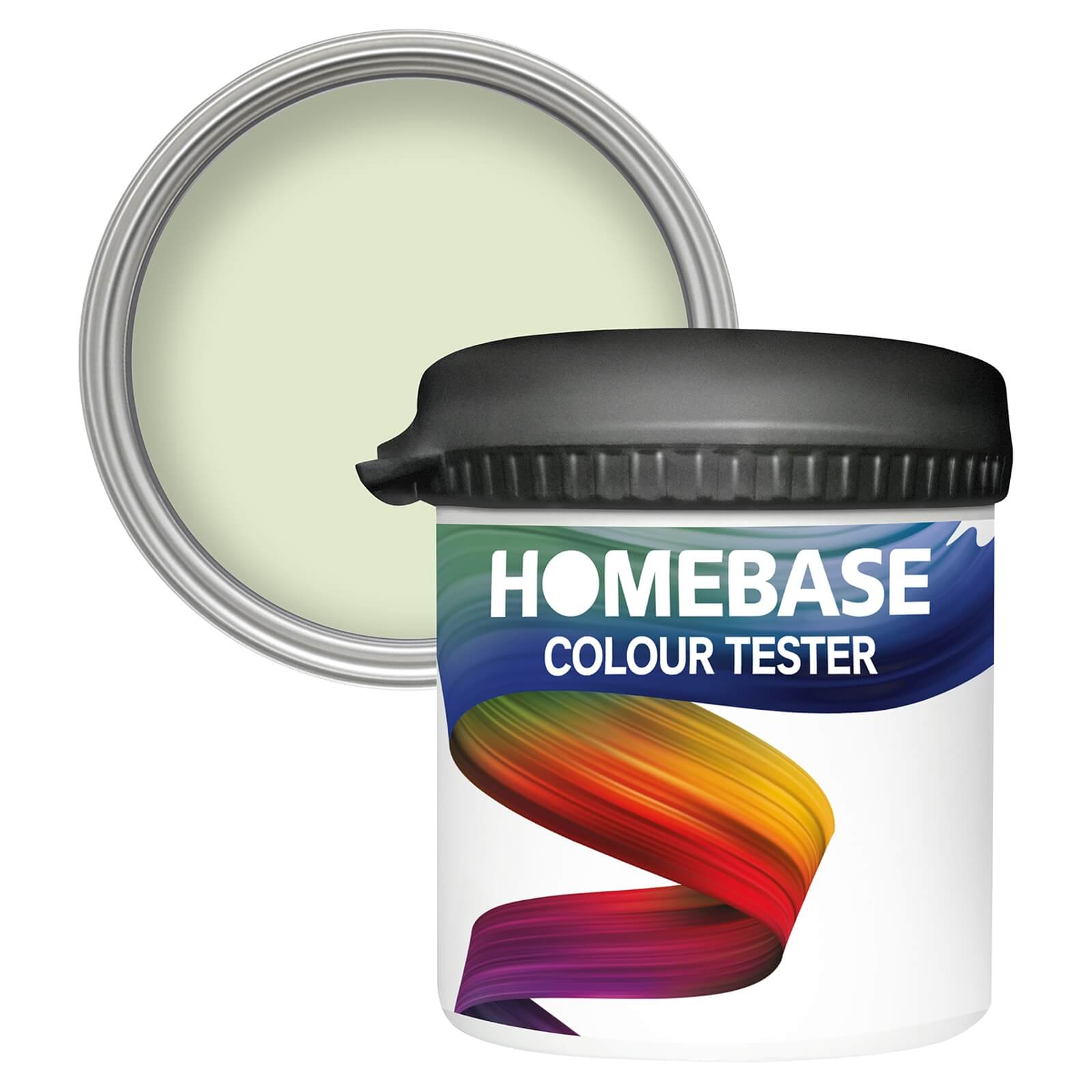 Homebase Matt Emulsion Paint Lime Frost - Tester 90ml