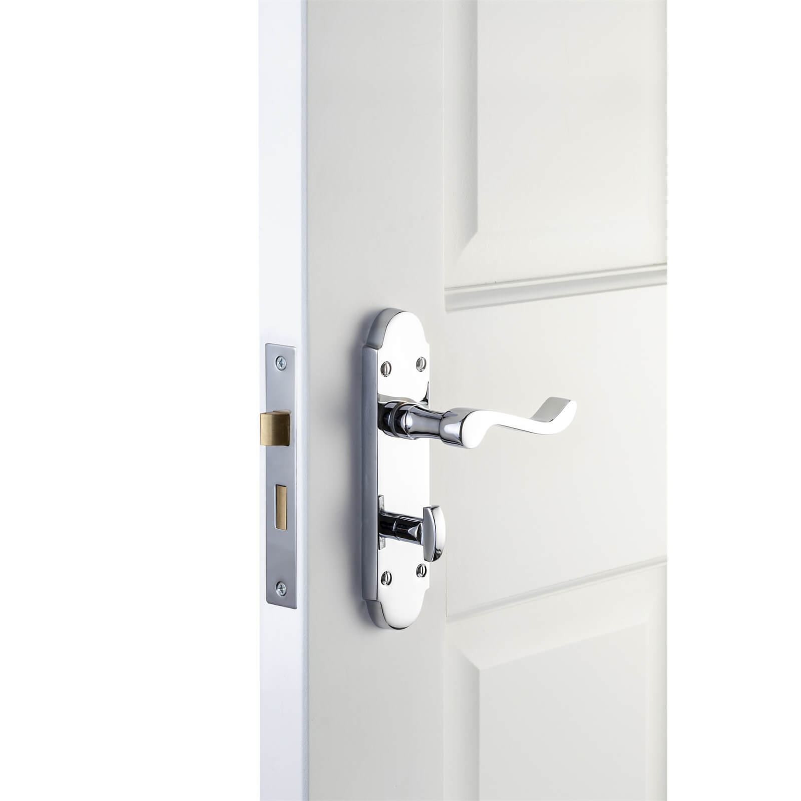 Sandleford Fawley Bathroom Lever Set - Polished Chrome