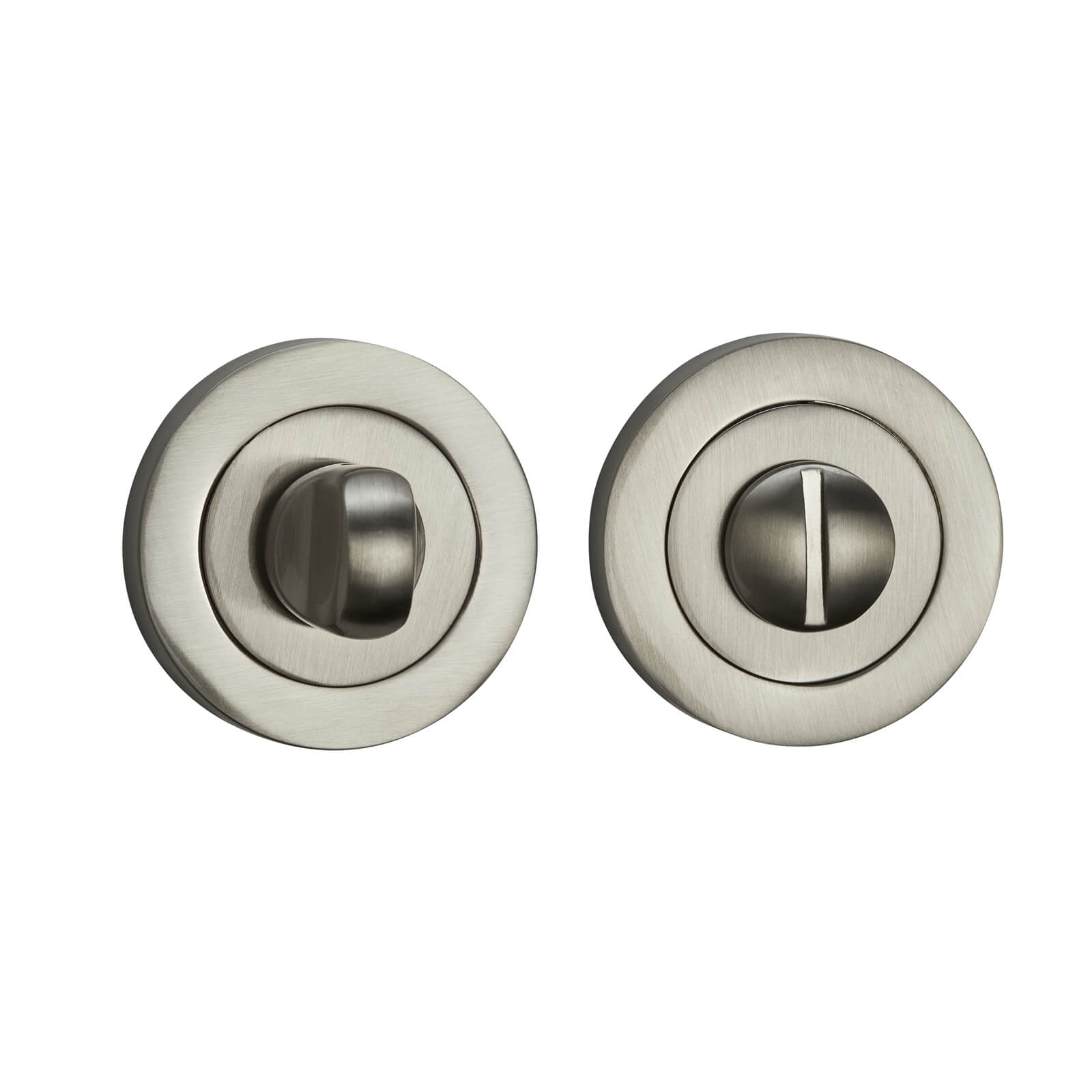 Sandleford Round Bathroom Escutcheon - Brushed Nickel