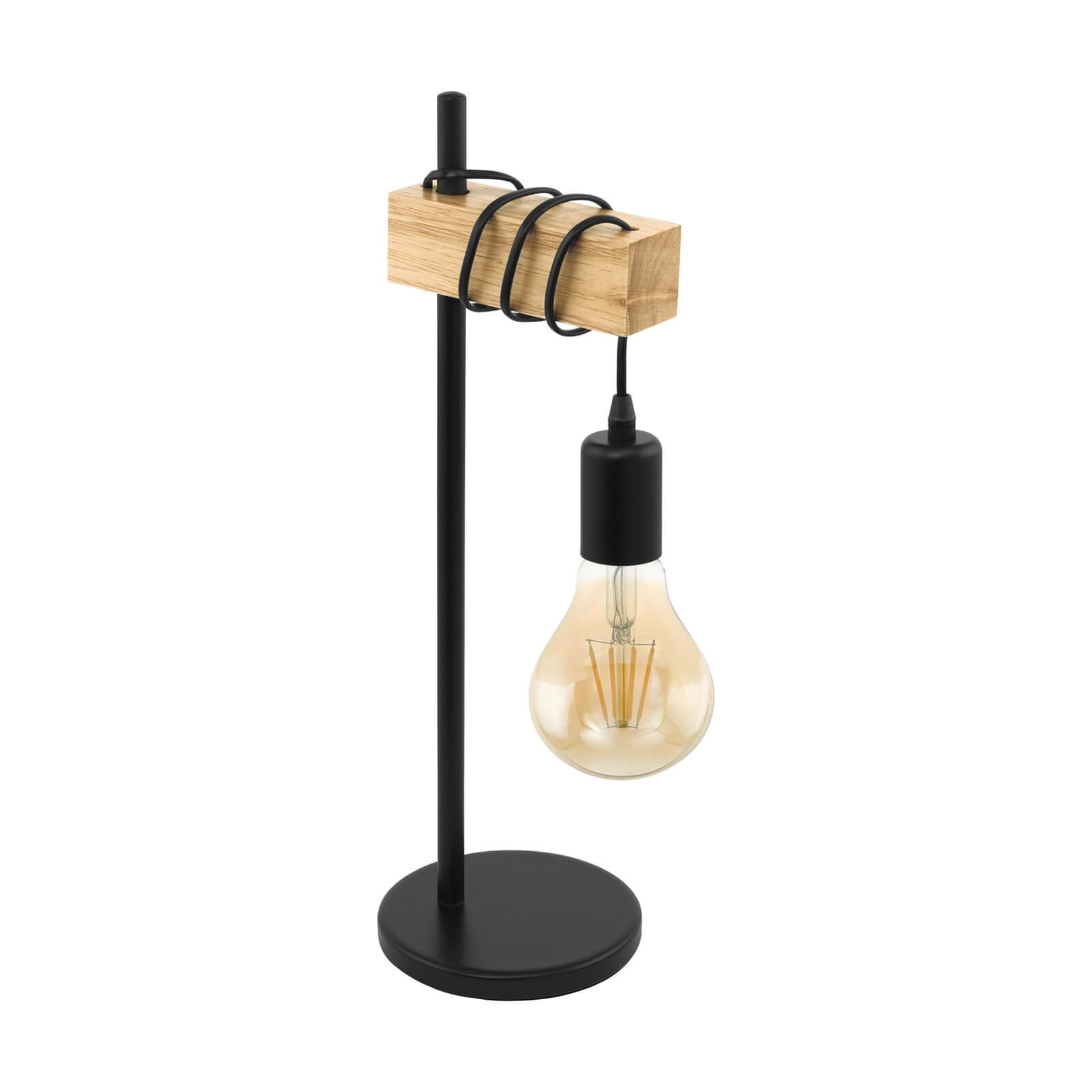 Eglo Townshend Table Lamp - Black