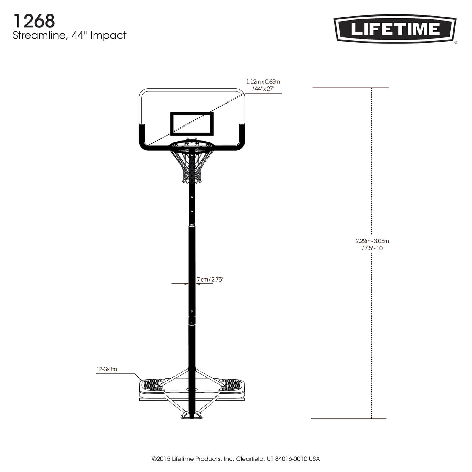 Lifetime Basketball System
