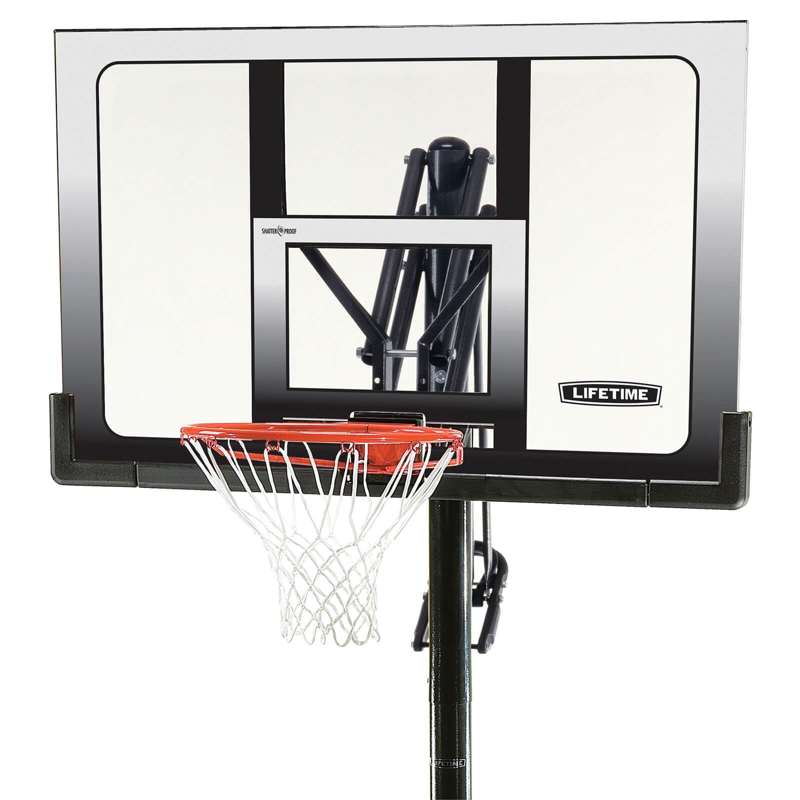 Lifetime 52 Adjustable Inground Basketball Hoop