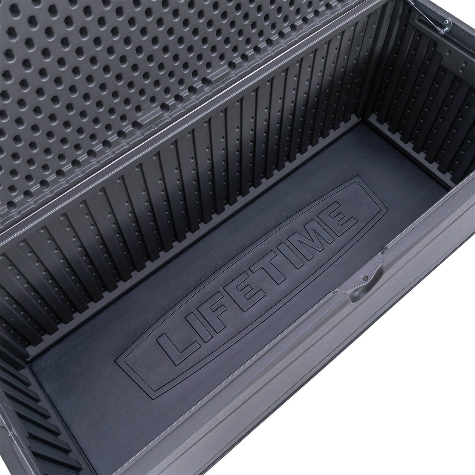 Lifetime Heavy Duty 492L Outdoor Deck Box - Carbonised Grey