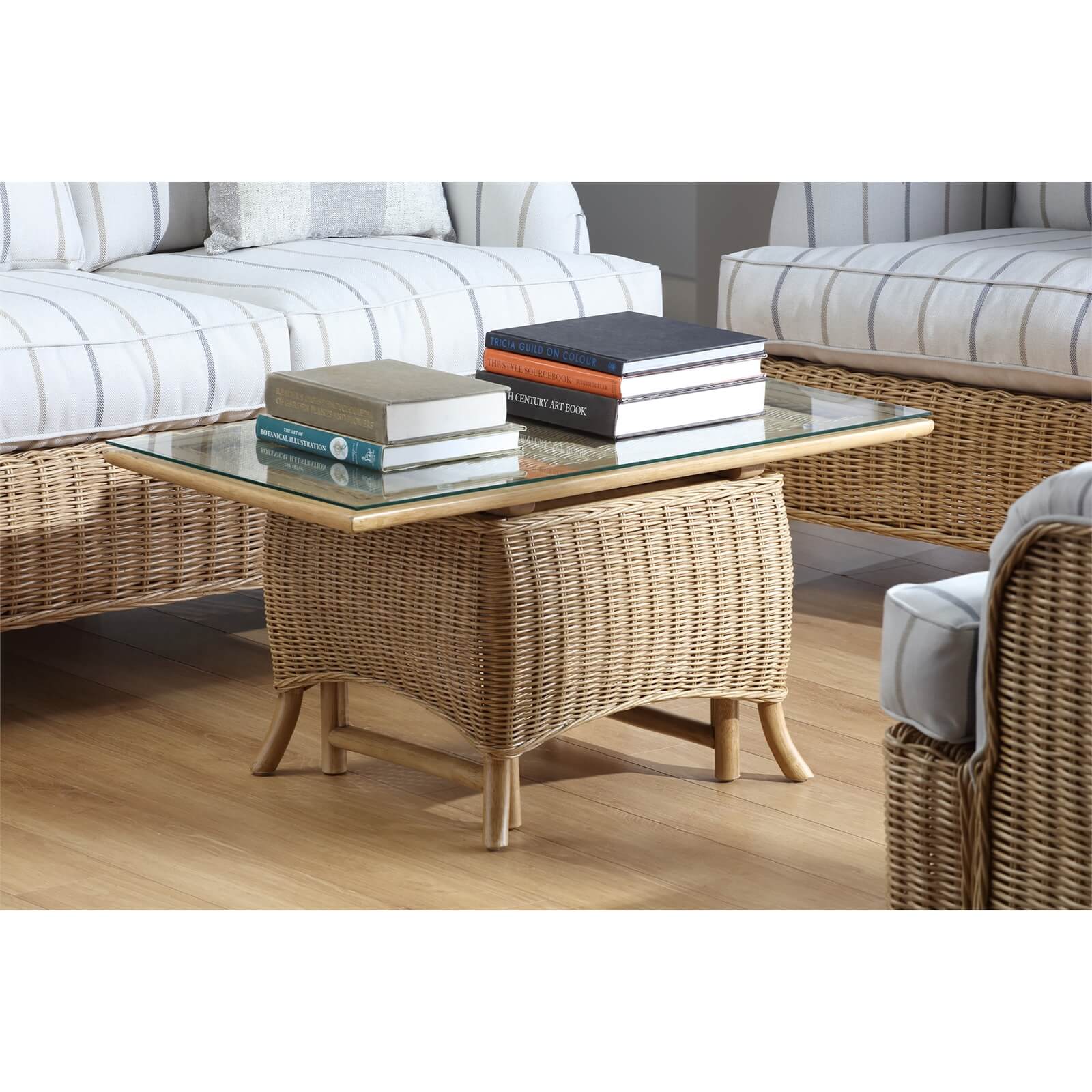 Seville Woven Adjustable Coffee Table