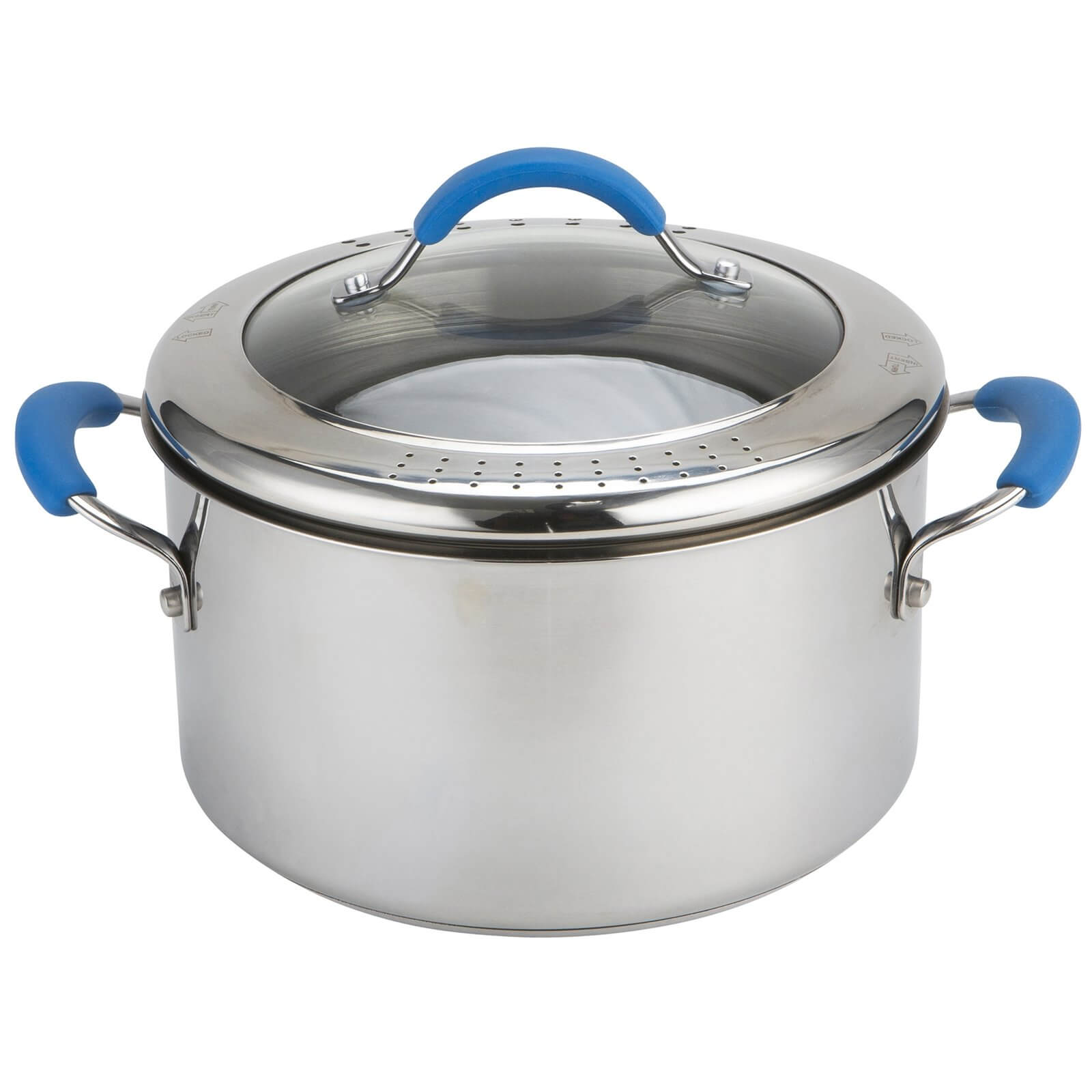 Joe Wicks Quick and Even Induction Non-Stick Stainless Steel Stockpot