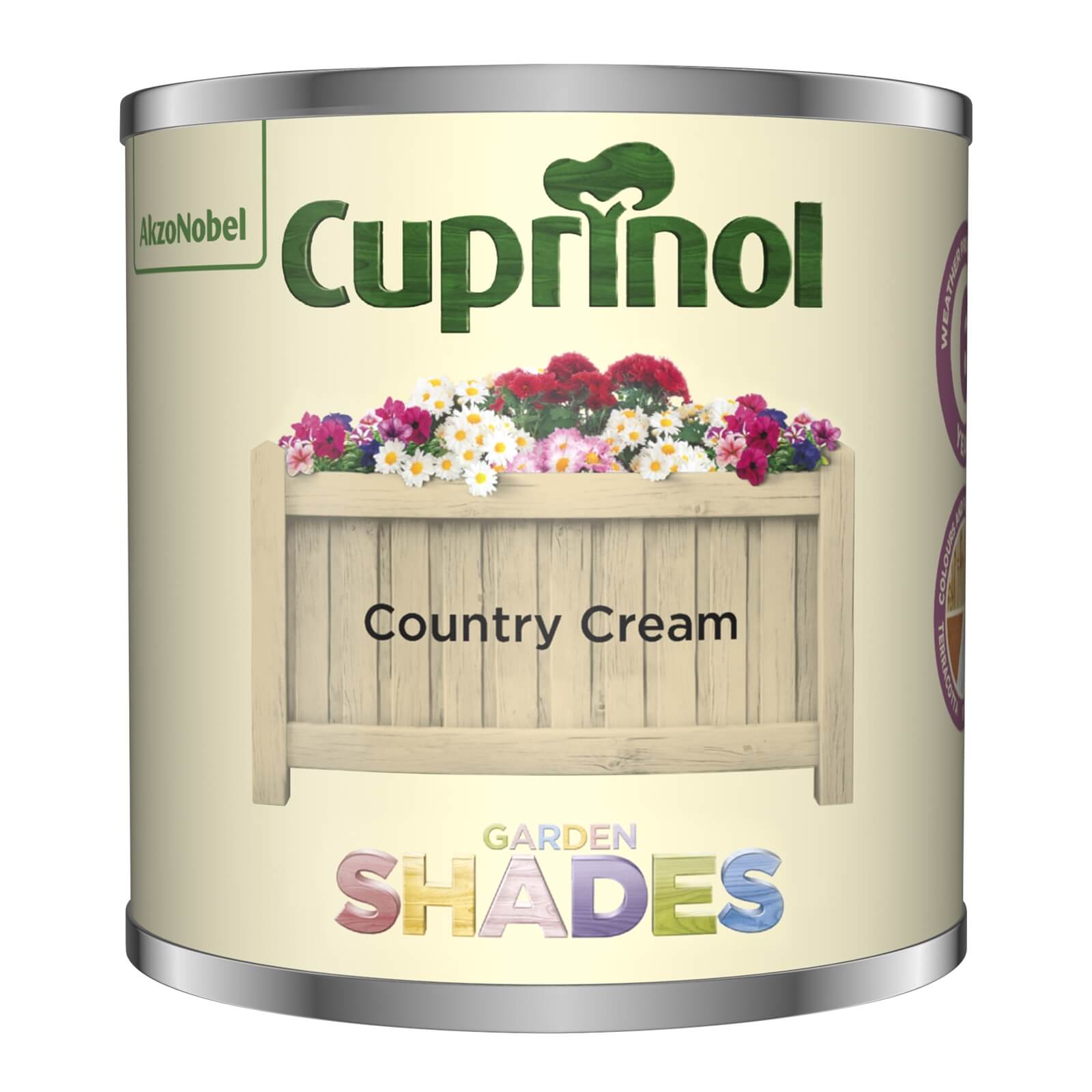 Cuprinol Garden Shades Country Cream  Tester - 125ml