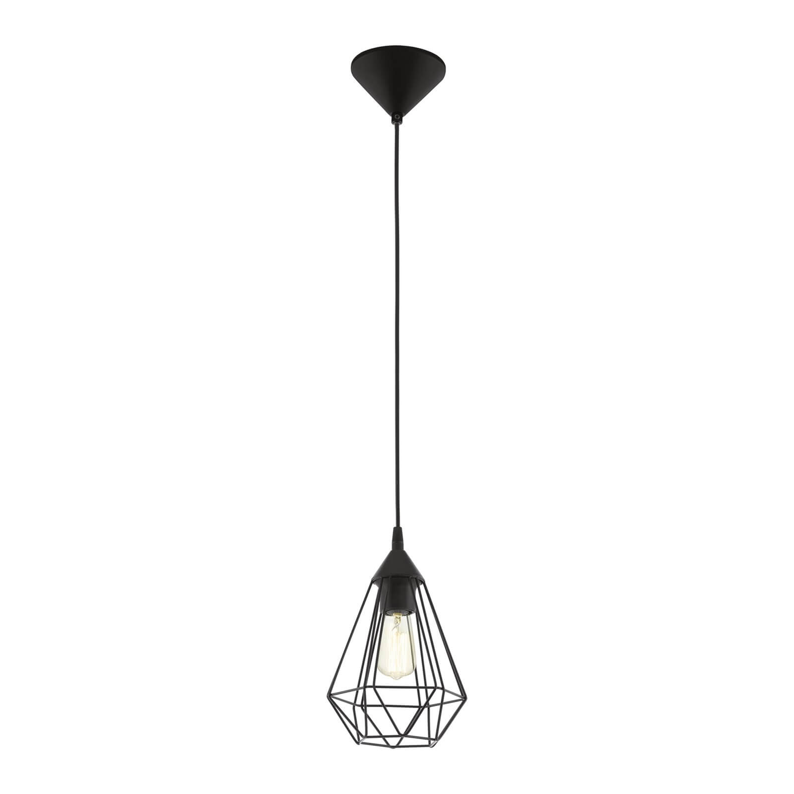 Eglo Tarbes Small Pendant Light - Black