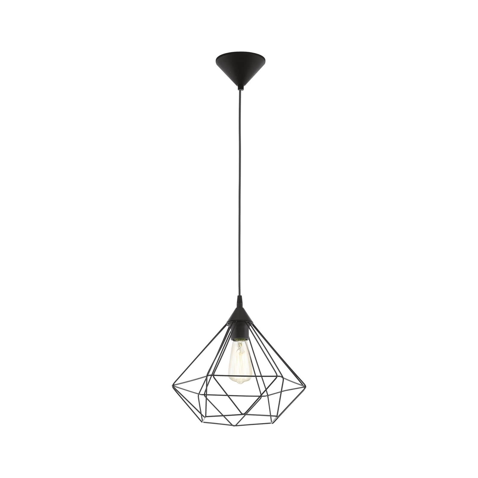 Eglo Tarbes Large Pendant Light - Black