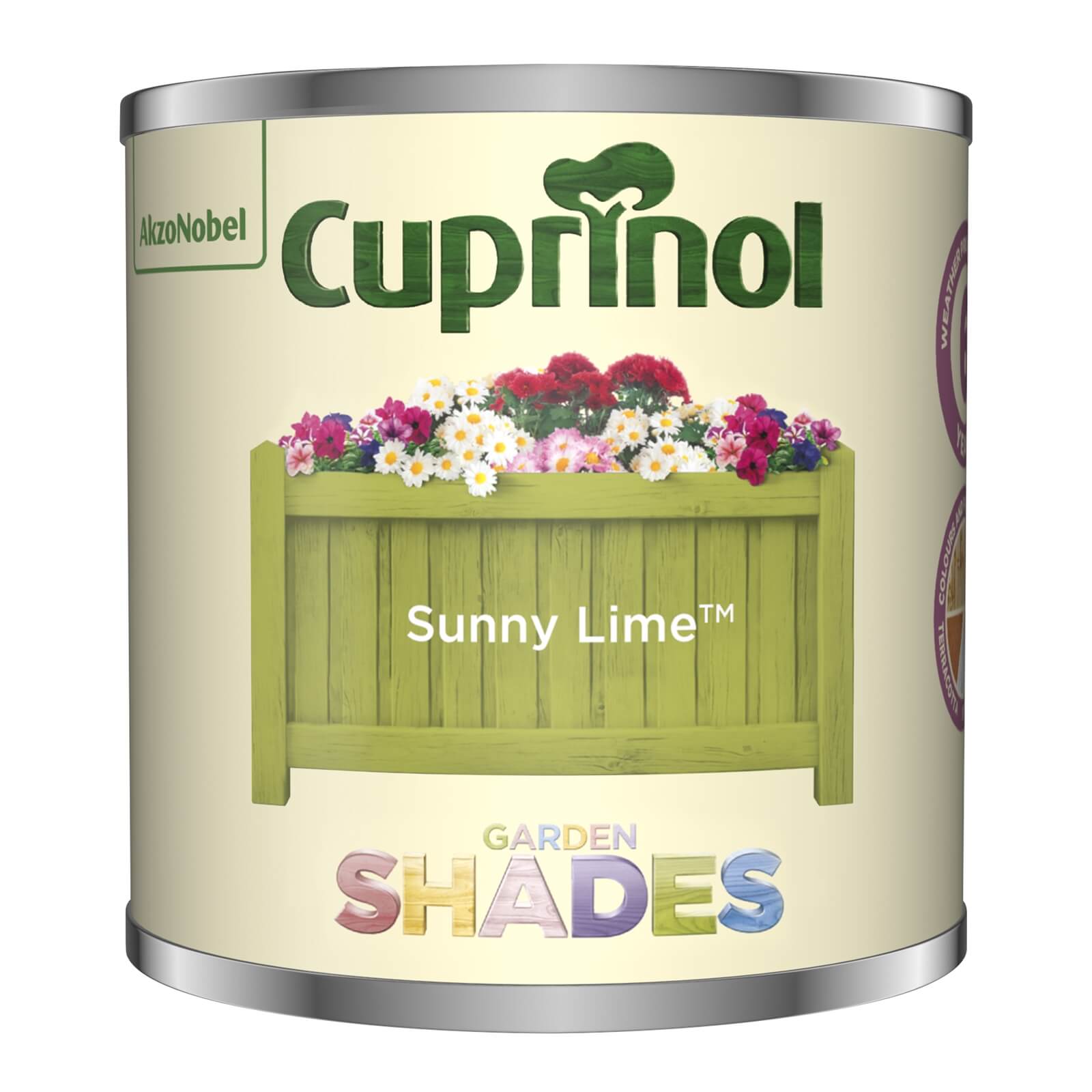 Cuprinol Garden Shades Sunny Lime  Tester - 125ml