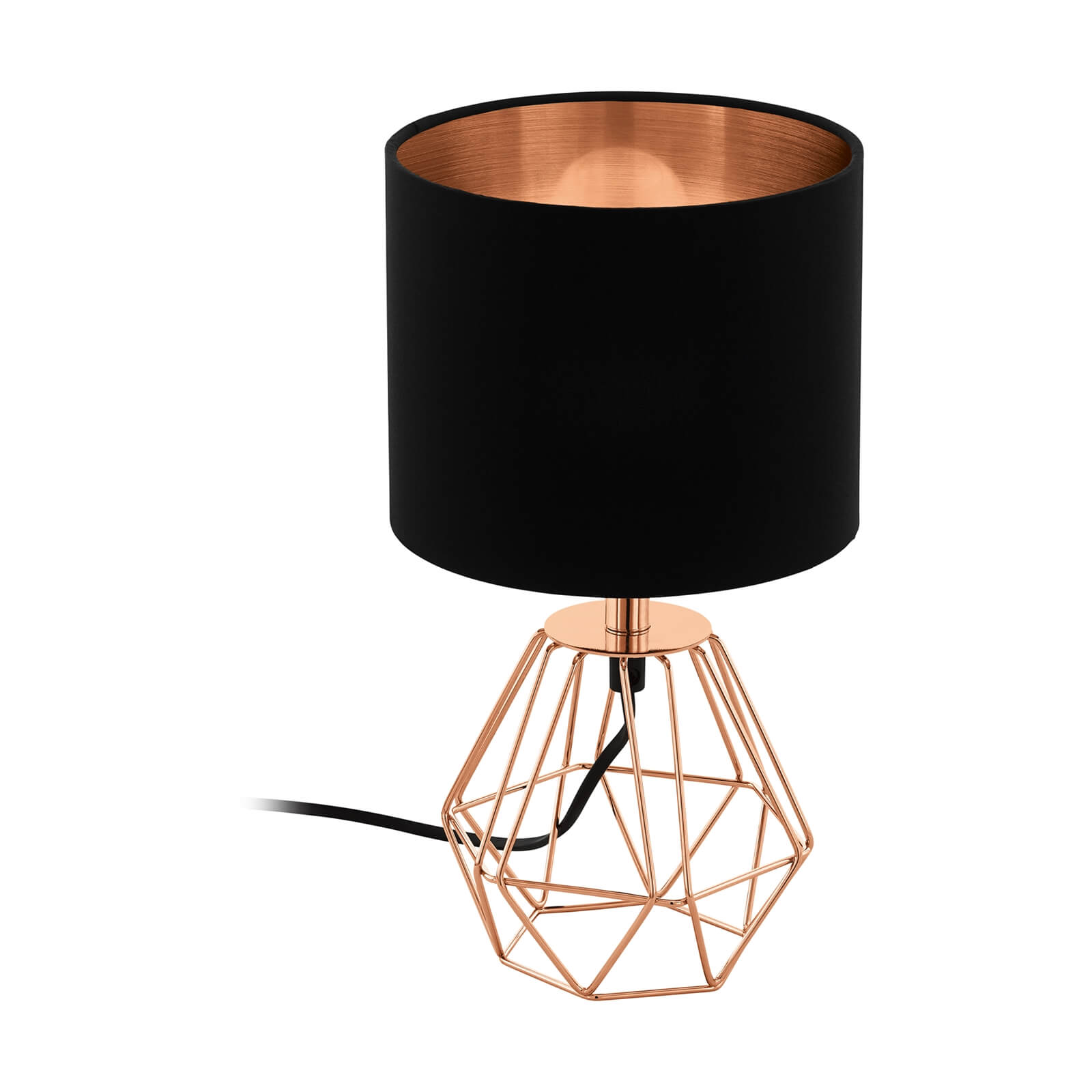 Eglo Carlton 2 Table Lamp - Copper