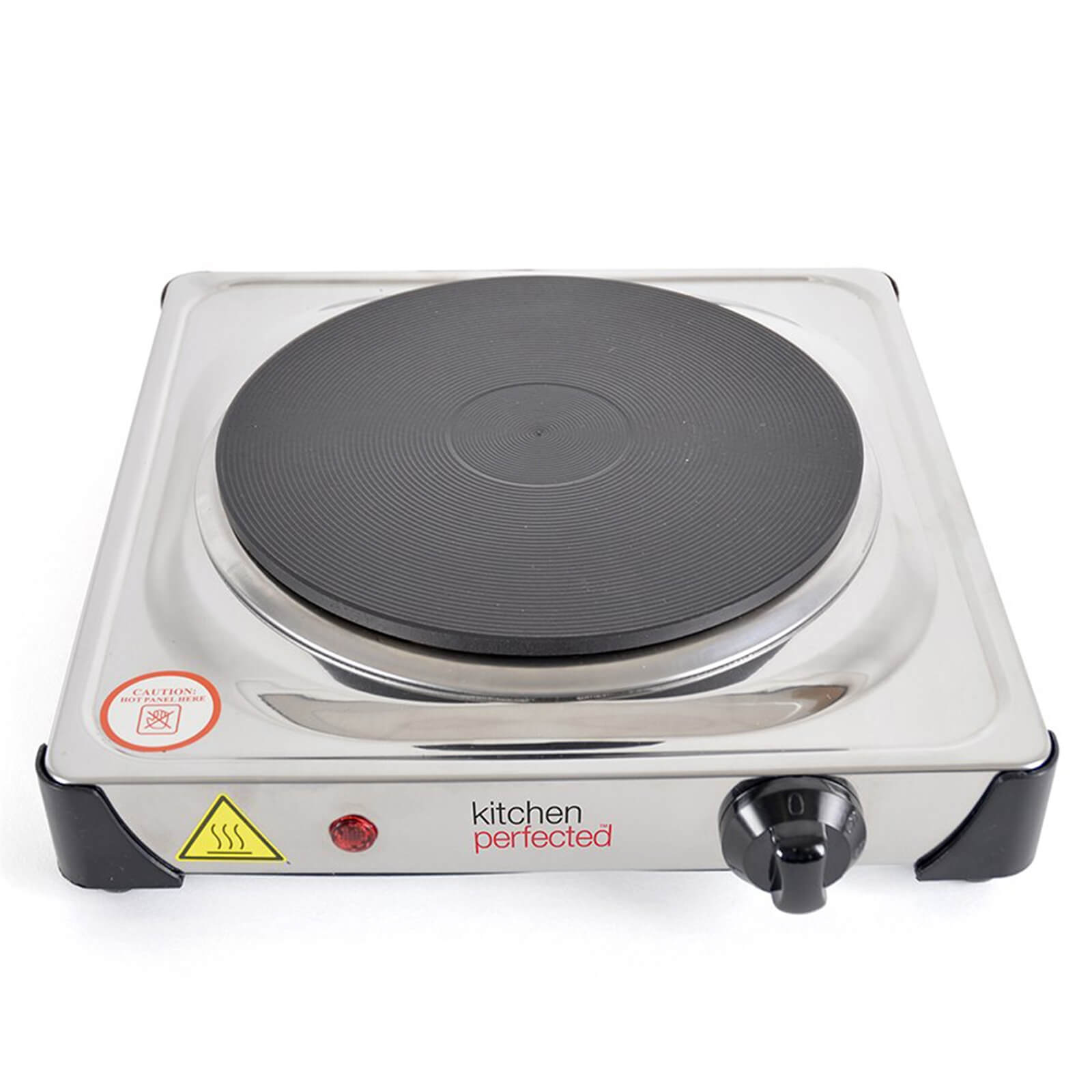 Kitchen Perfected 1500w Single Hotplate SS.
