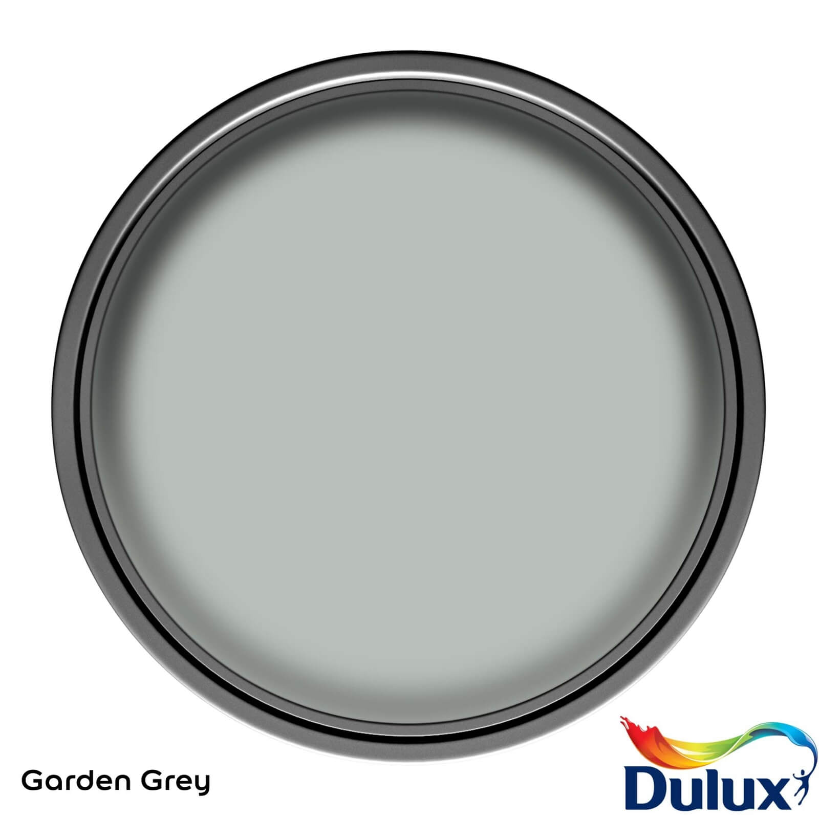 Dulux Weathershield Quick Dry Satin Paint Garden Grey - 750ml