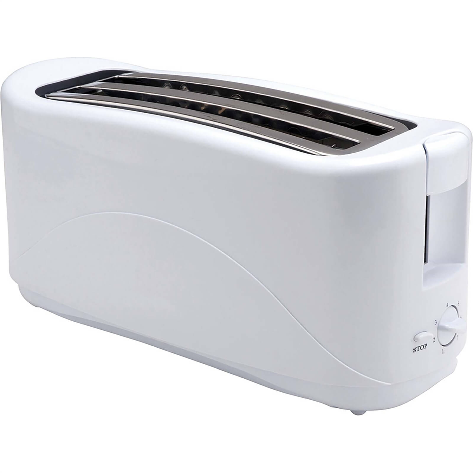 Infapower 4 Slice Toaster - White