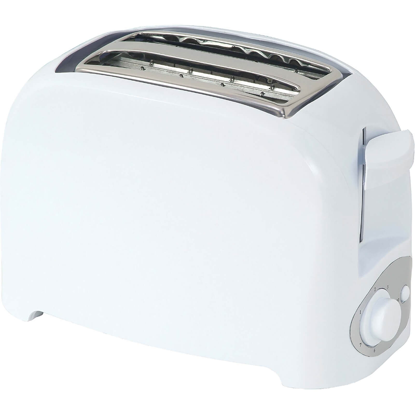 Infapower 2 Slice Toaster - White