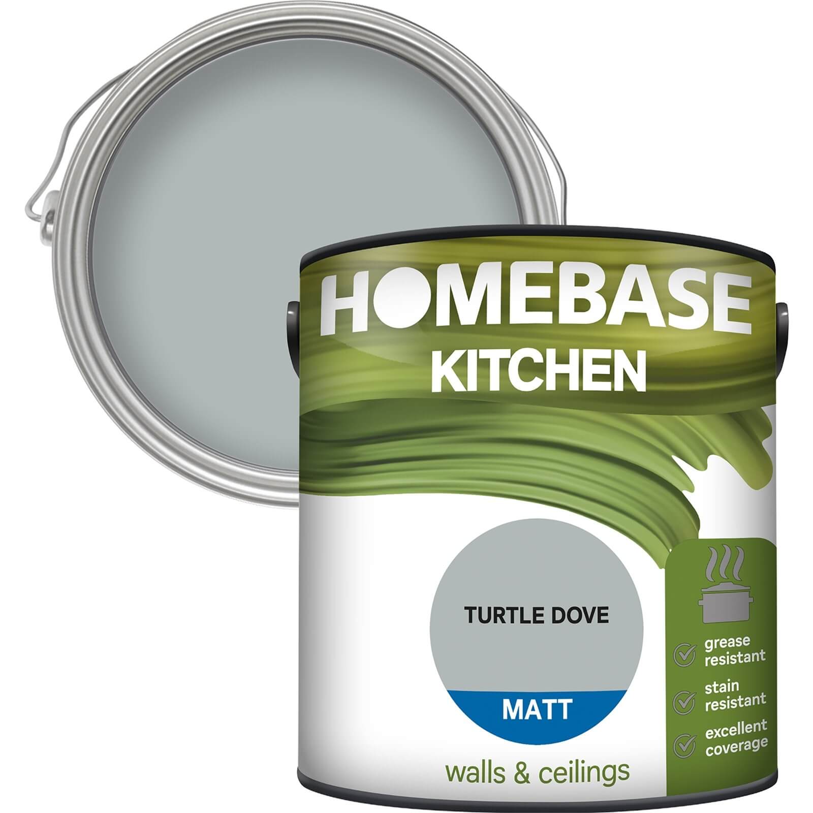 Homebase Kitchen Matt Paint - Turtle Dove 2.5L