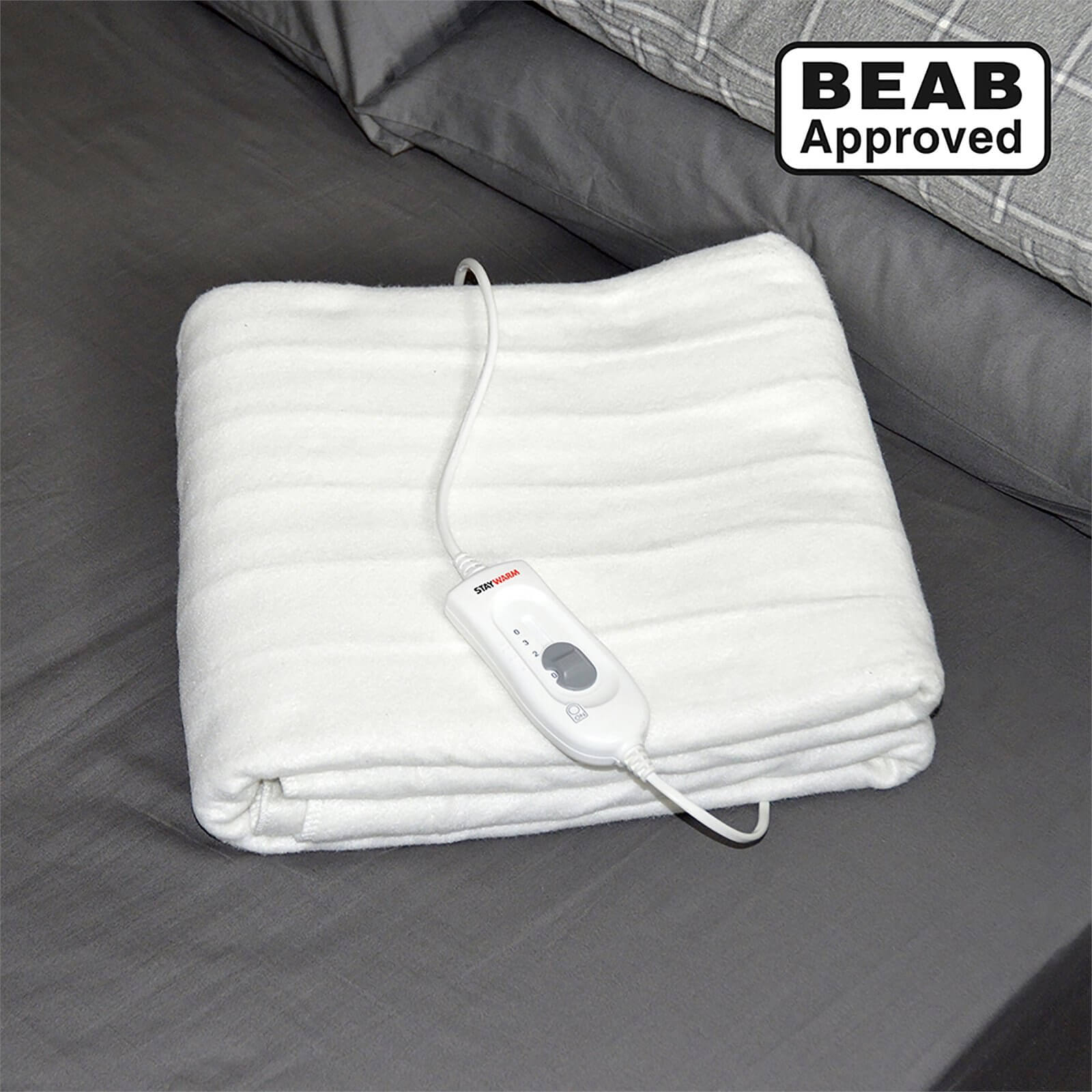 StayWarm Superior Electric Blanket - Single (BEAB Approved)