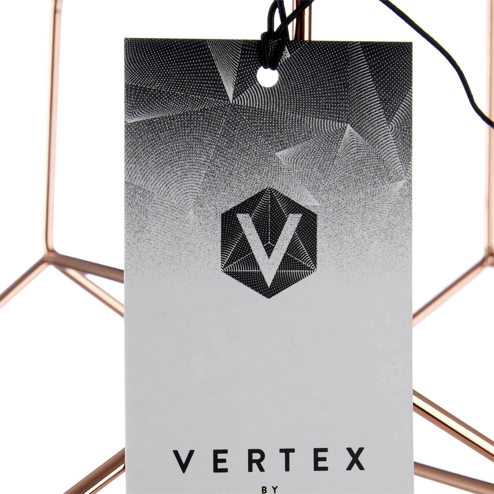 Vertex 6 Bottle Wine Rack - Copper Finish