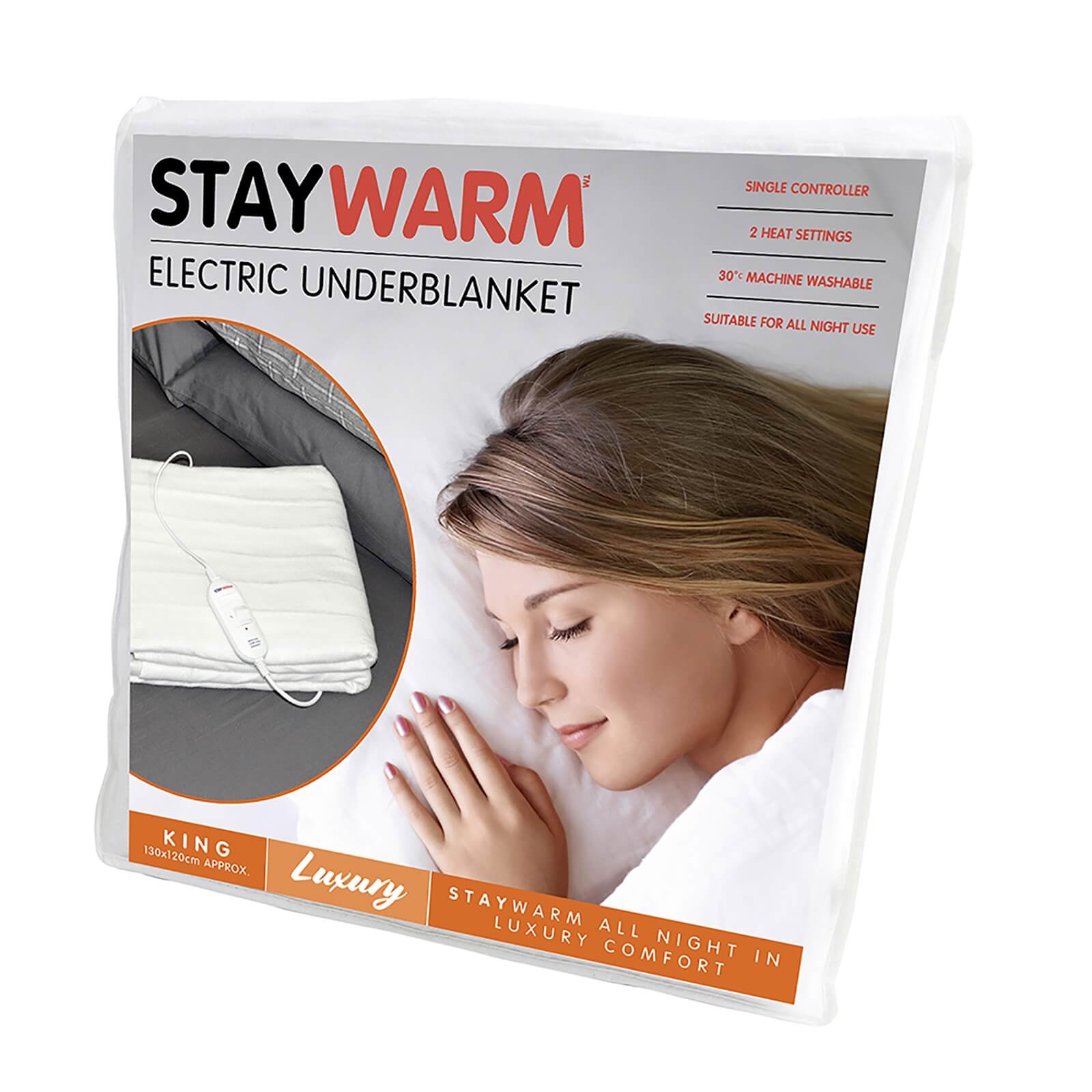 StayWarm Luxury Electric Blanket - King