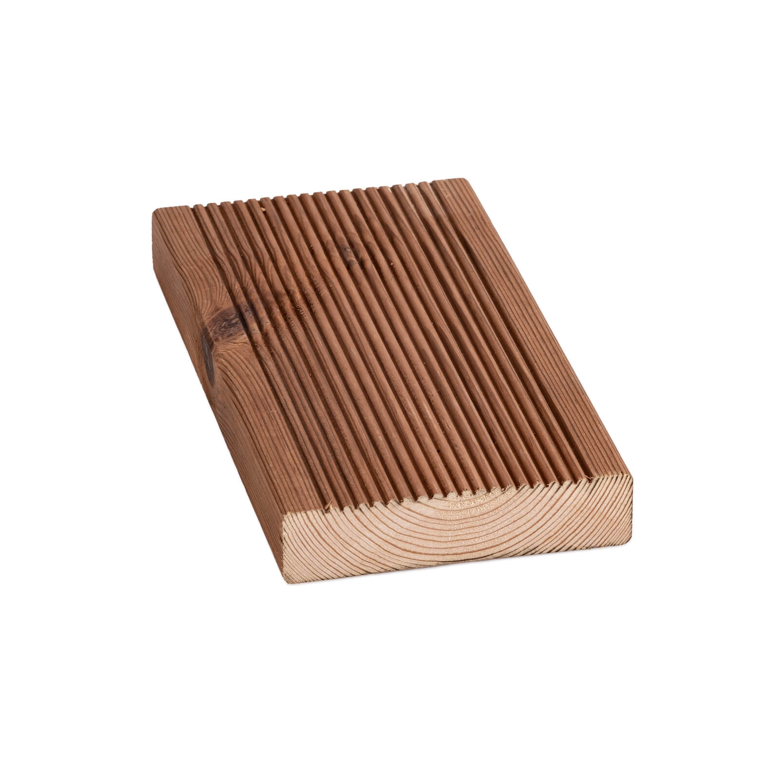 Softwood Timber Brown Decking  28x120x3.0mtr (Pack of 4)