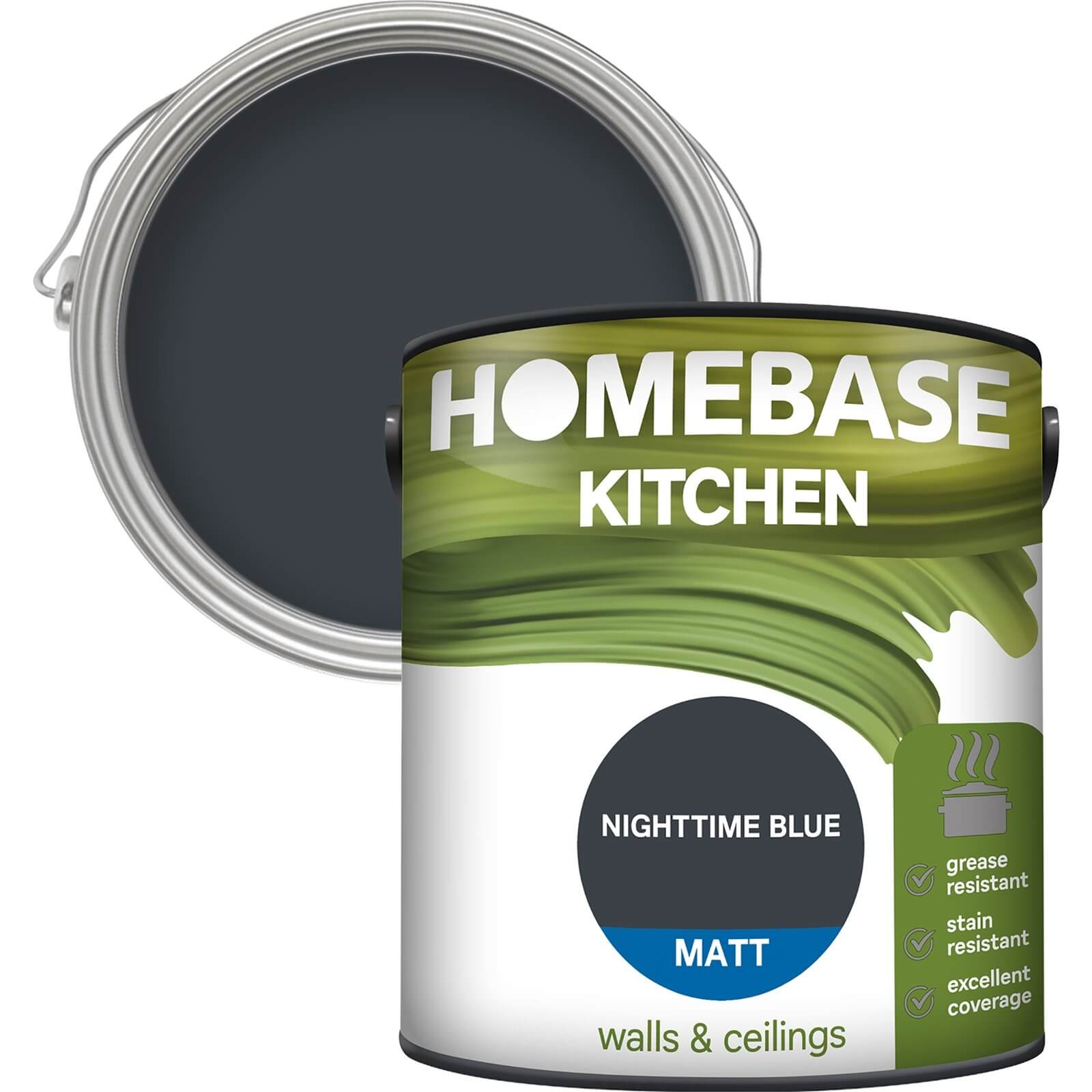 Homebase Kitchen Matt Paint - Nighttime Blue 2.5L