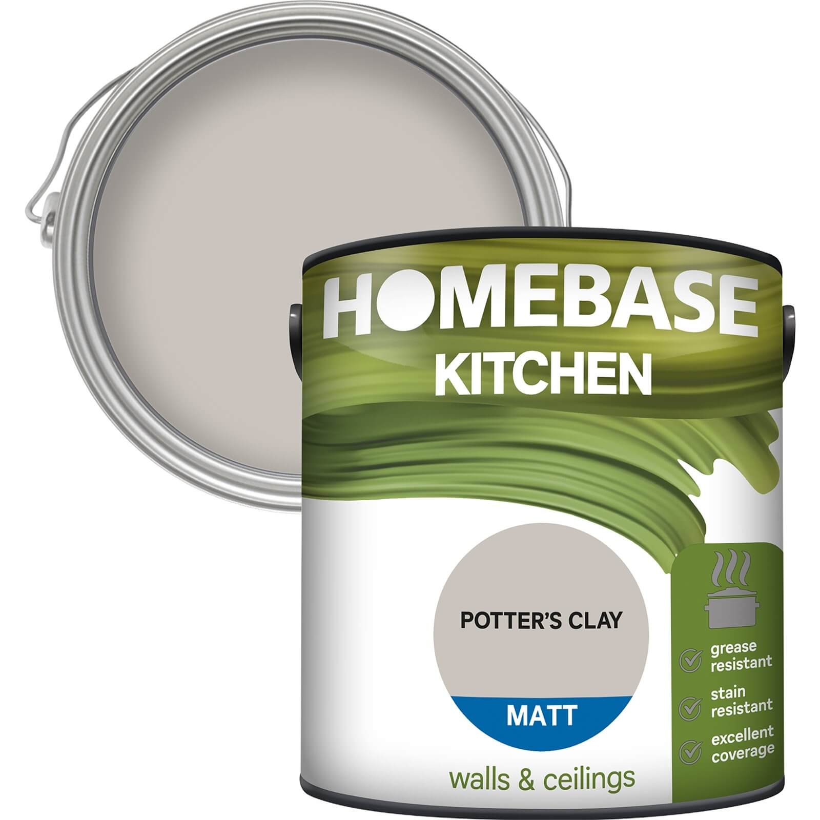 Homebase Kitchen Matt Paint - Potters Clay 2.5L