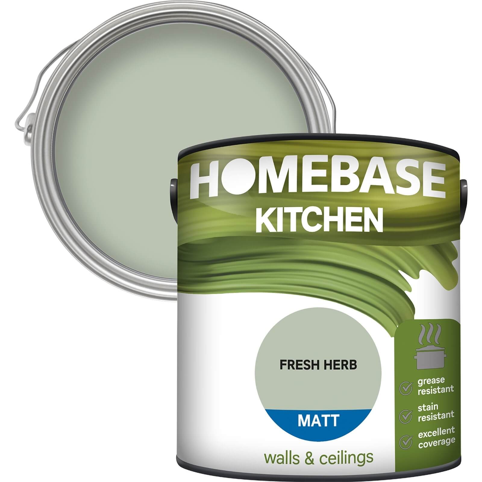 Homebase Kitchen Matt Paint - Fresh Herb 2.5L