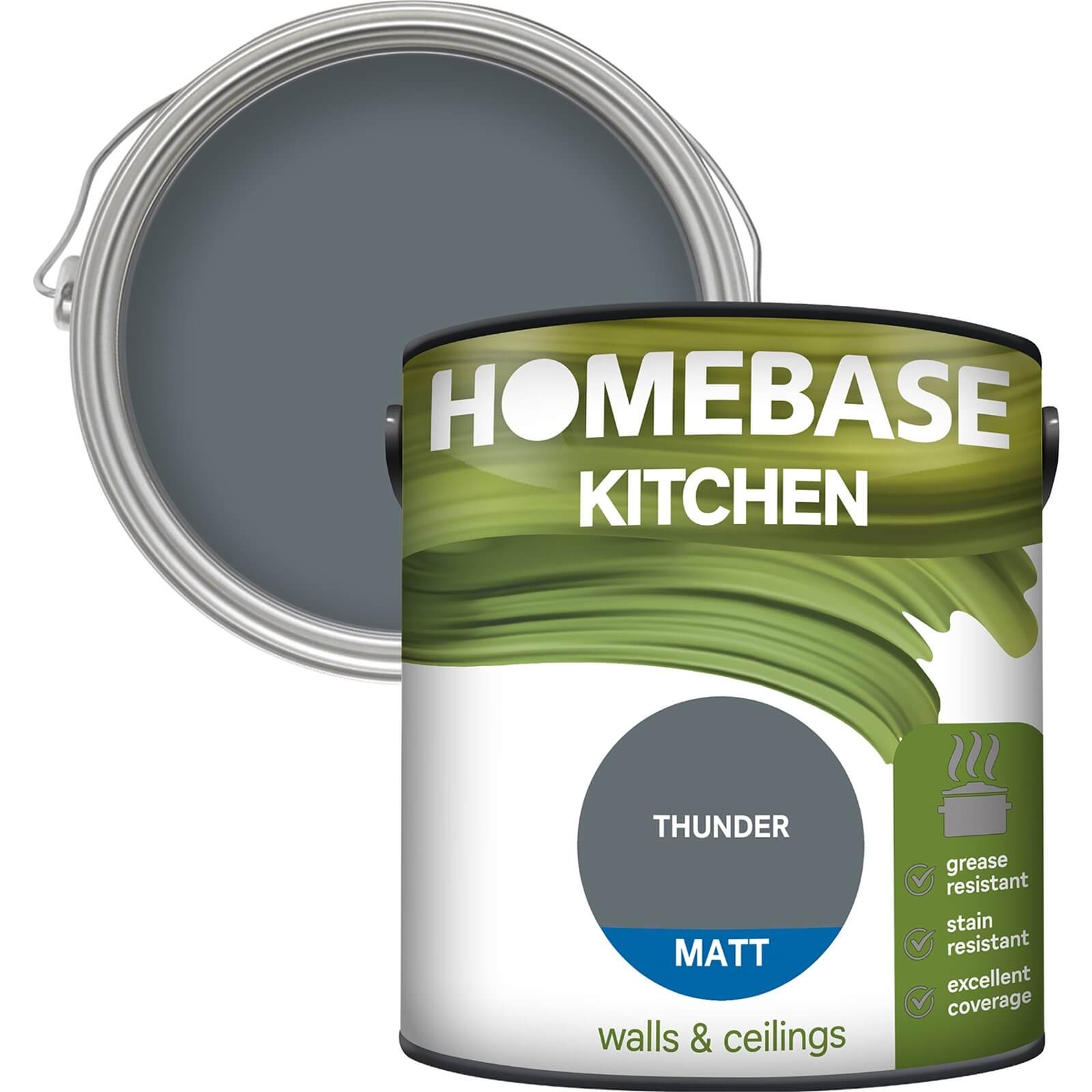Homebase Kitchen Matt Paint - Thunder 2.5L